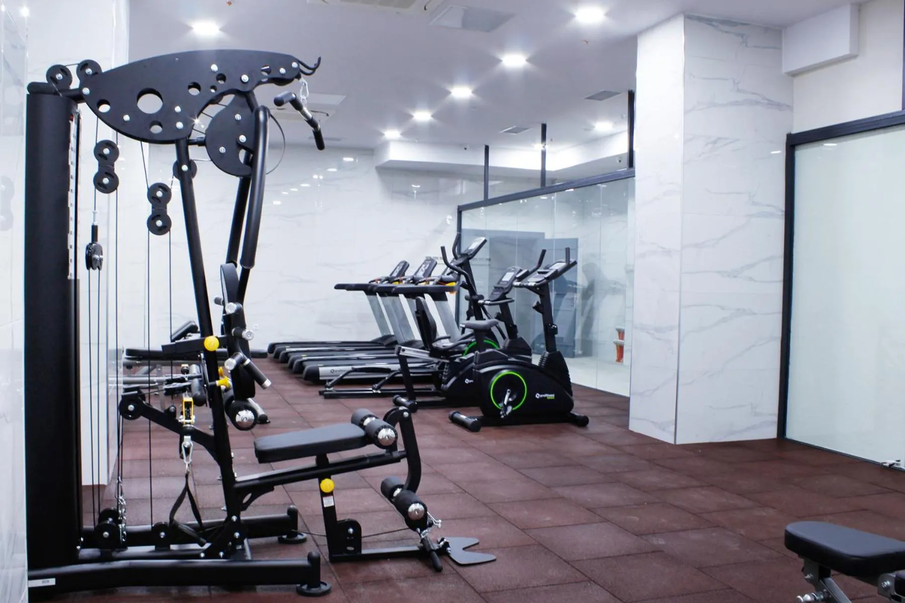 Fitness centre/facilities in Ramada Plaza by Wyndham Ordu