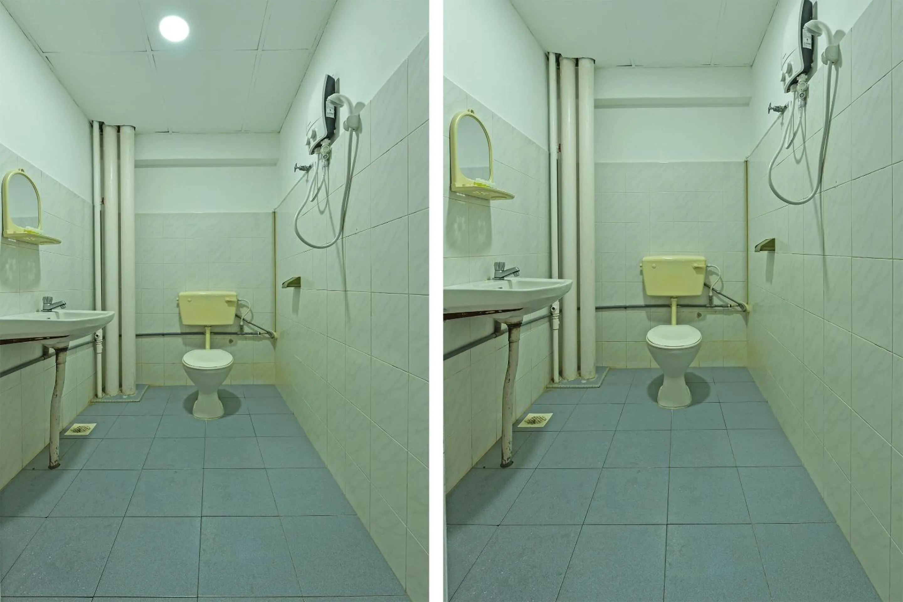 Bathroom in OYO 90544 M&h Hotel