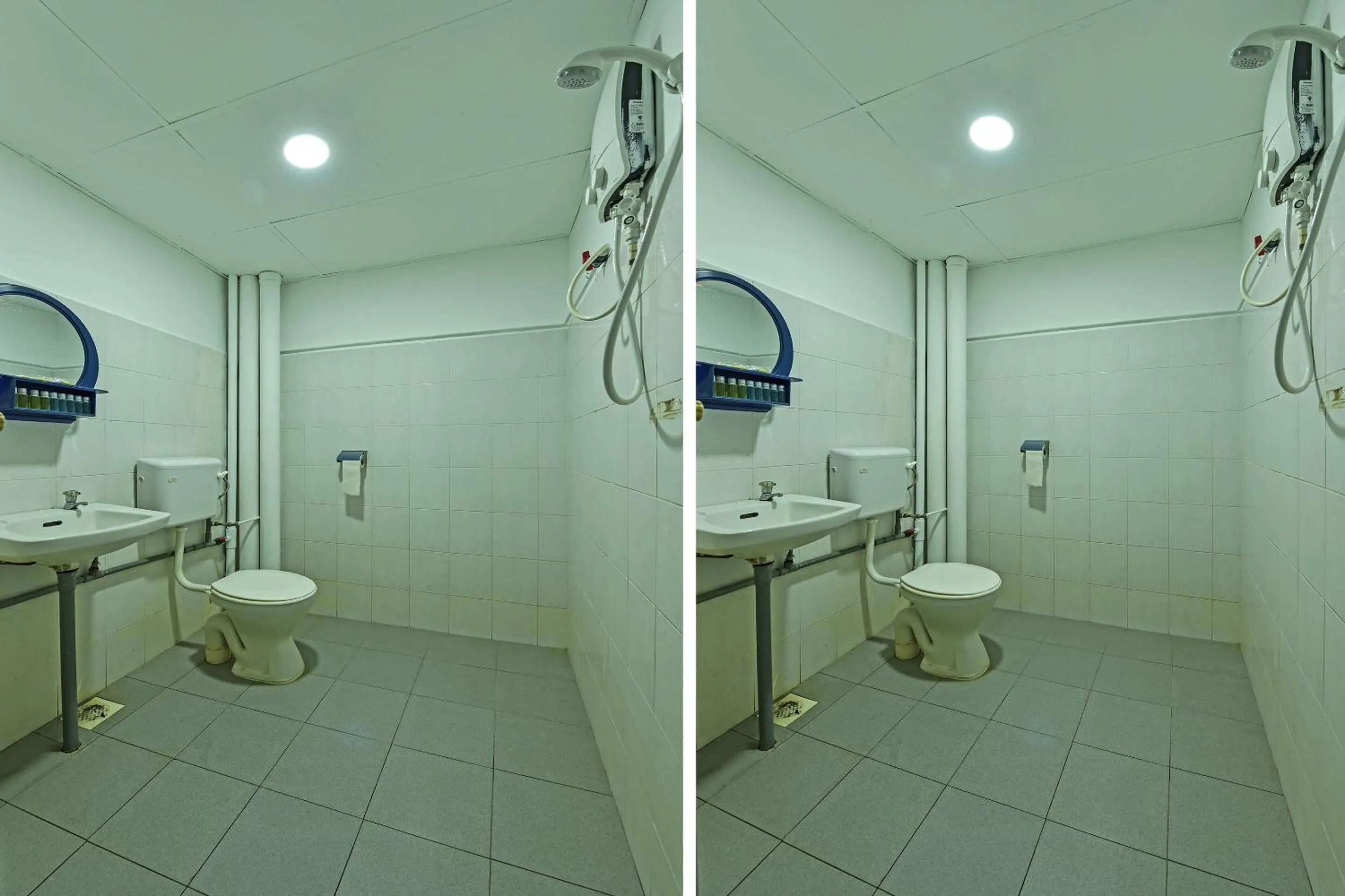 Bathroom in OYO 90544 M&h Hotel