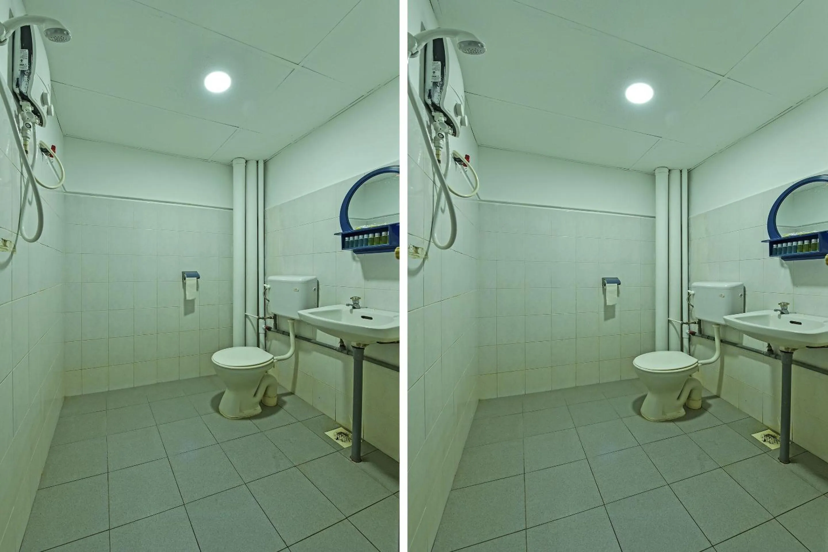 Bathroom in OYO 90544 M&h Hotel