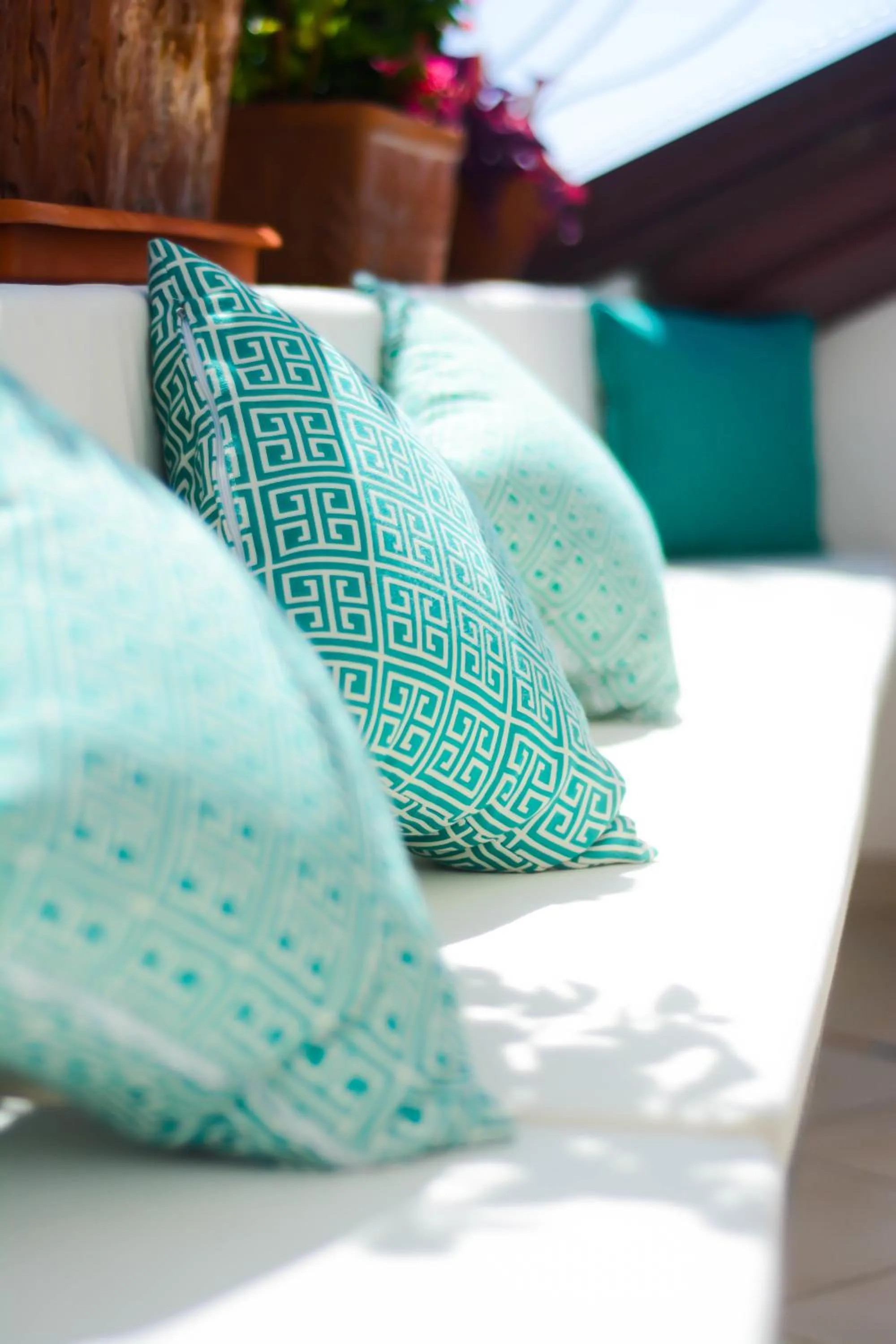 Decorative detail in Residenza Luce