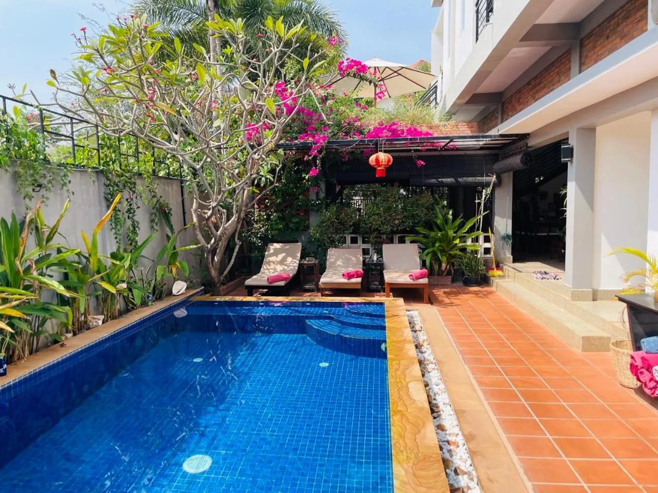 Swimming pool in Villa Agati