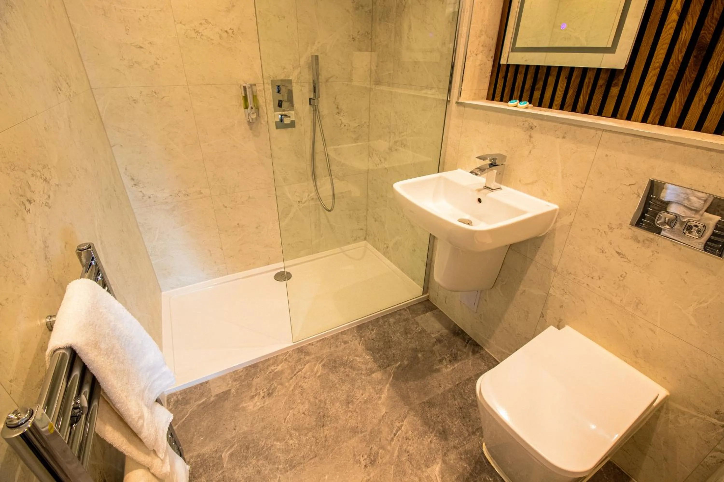 Bathroom in Sandyford Lodge