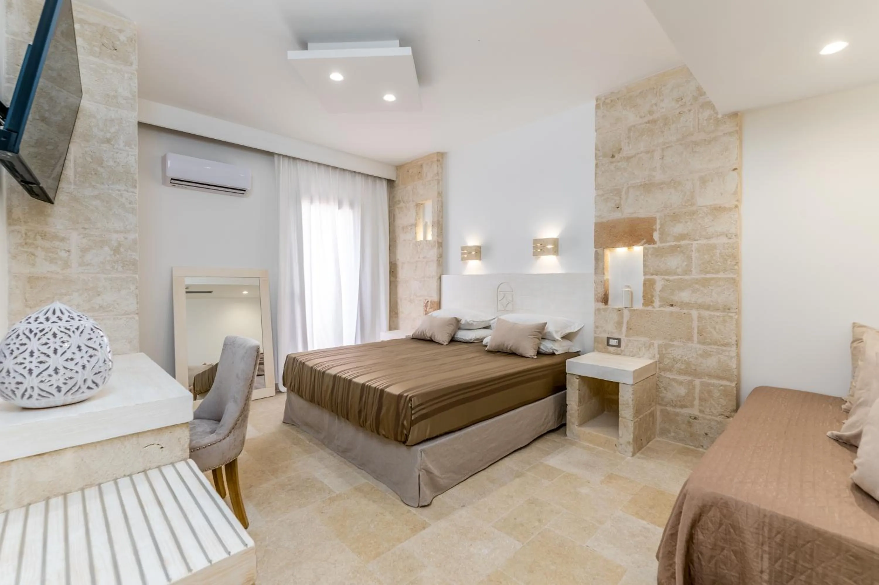 Bed in Relais Porta del Sud