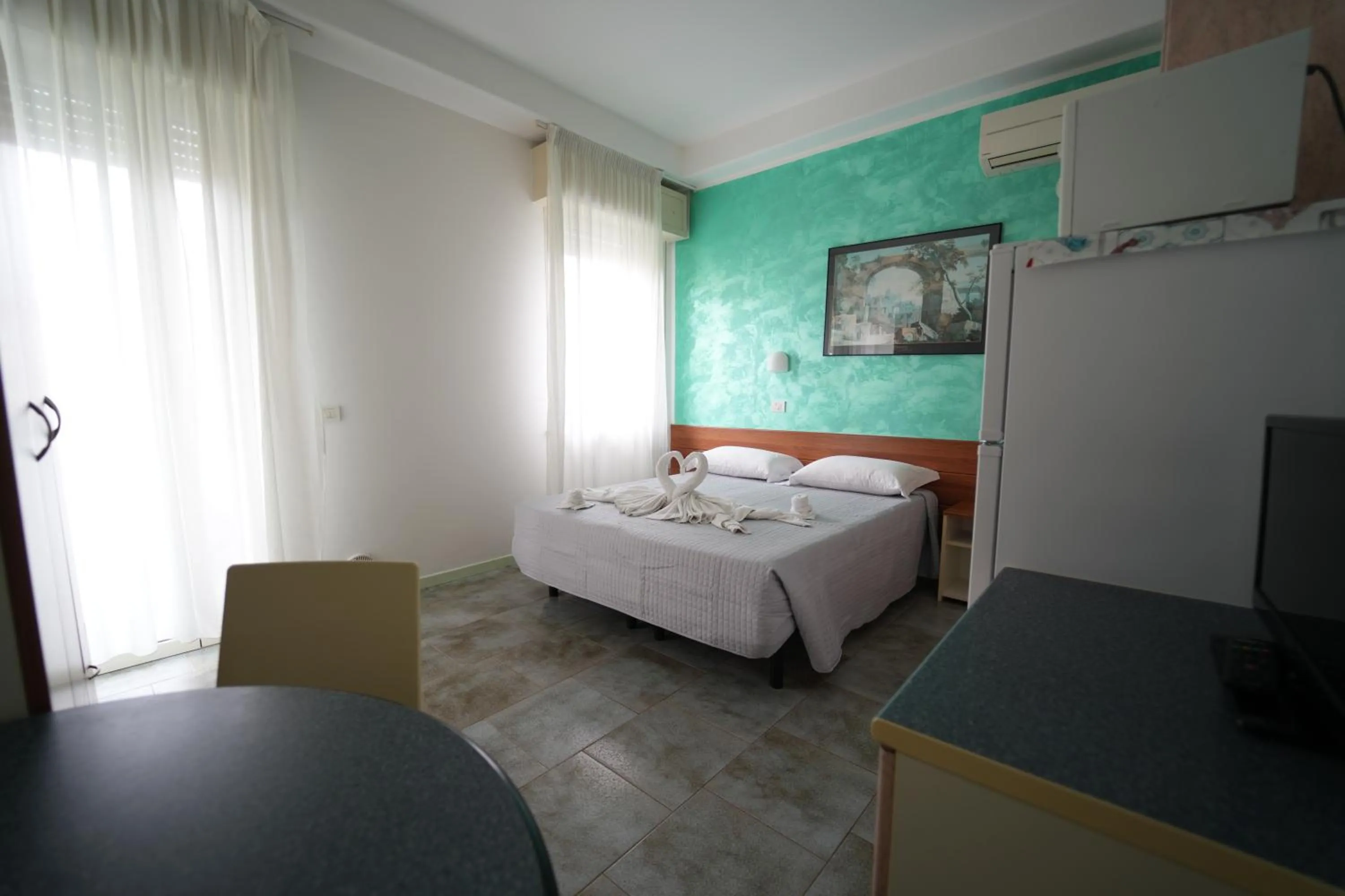 Bed in Lugano Residence