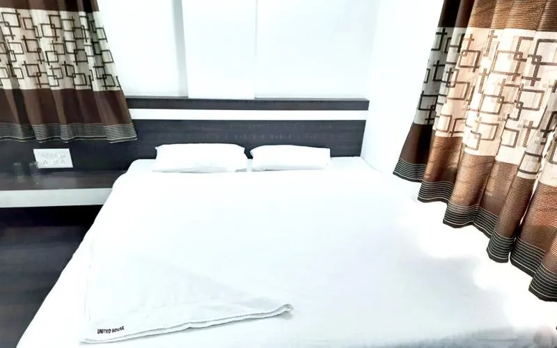Bed in Hotel United House