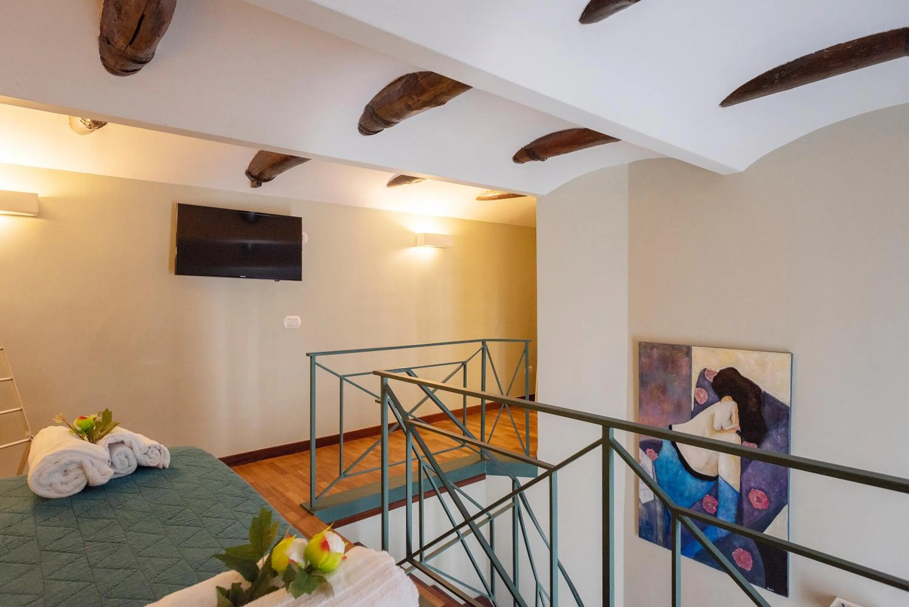 Bed in B&B Donna Adelina