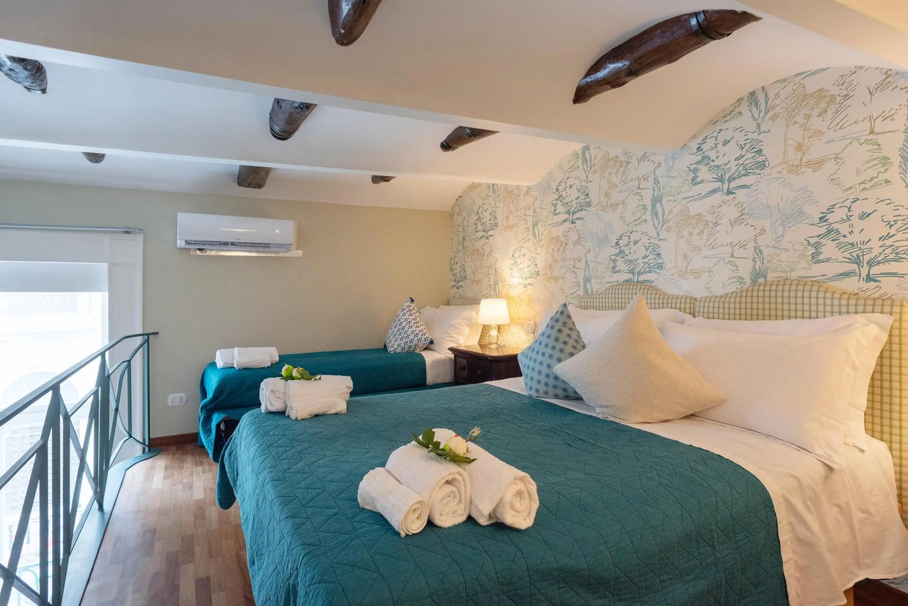 Bed in B&B Donna Adelina