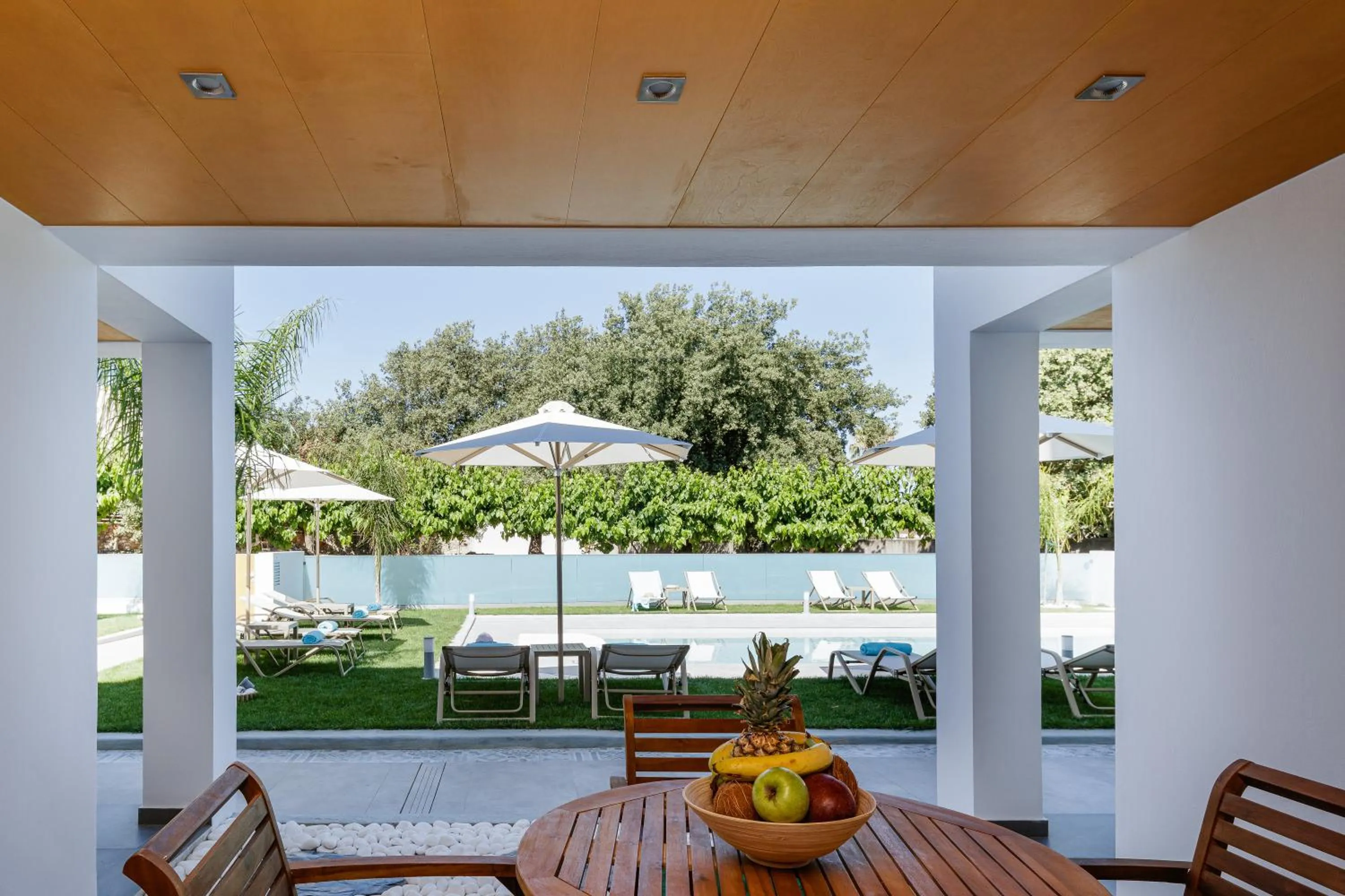 Patio in Coconut Palm Paradise