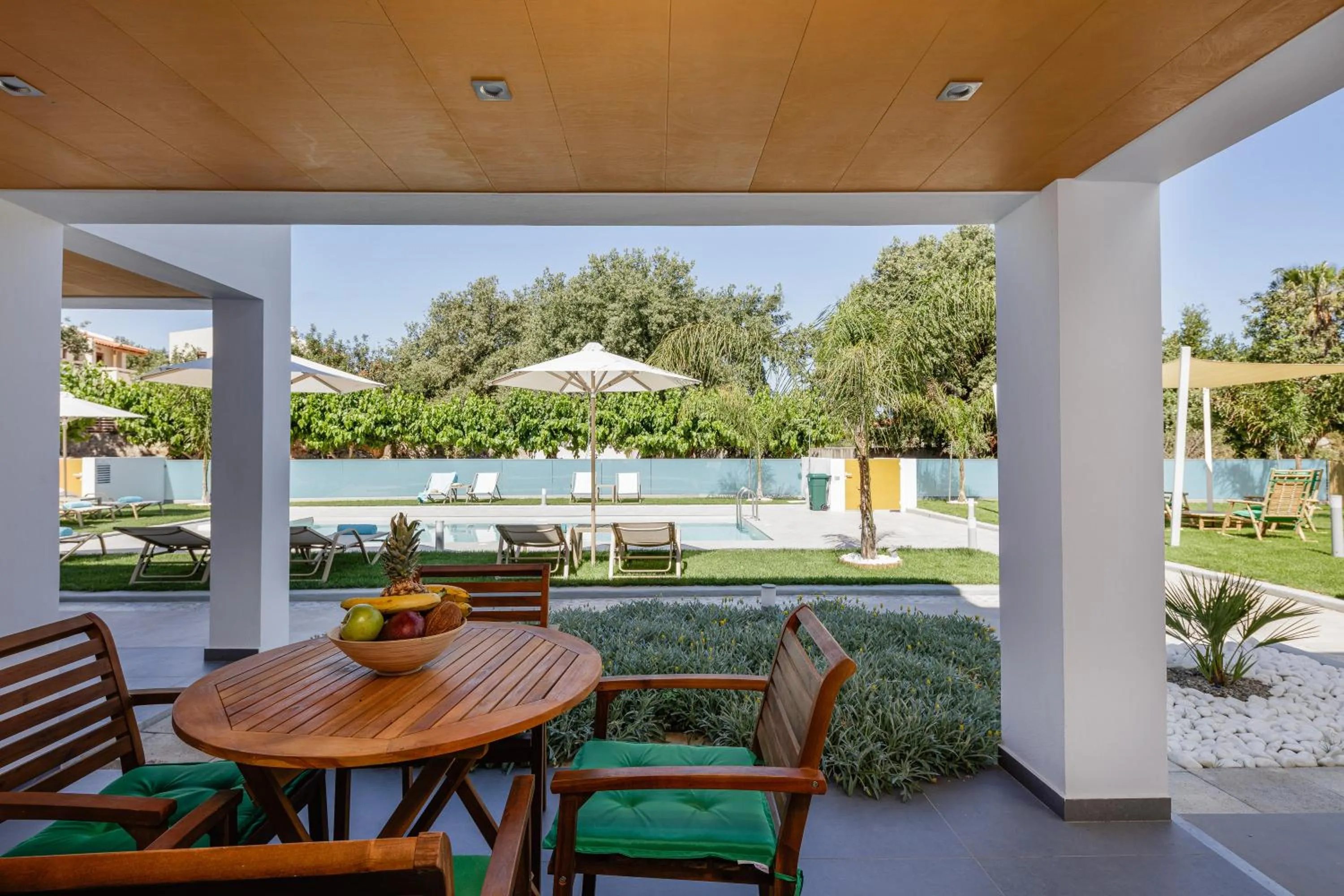 Patio in Coconut Palm Paradise