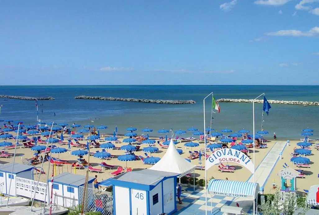 Table tennis in Hotel Solidea