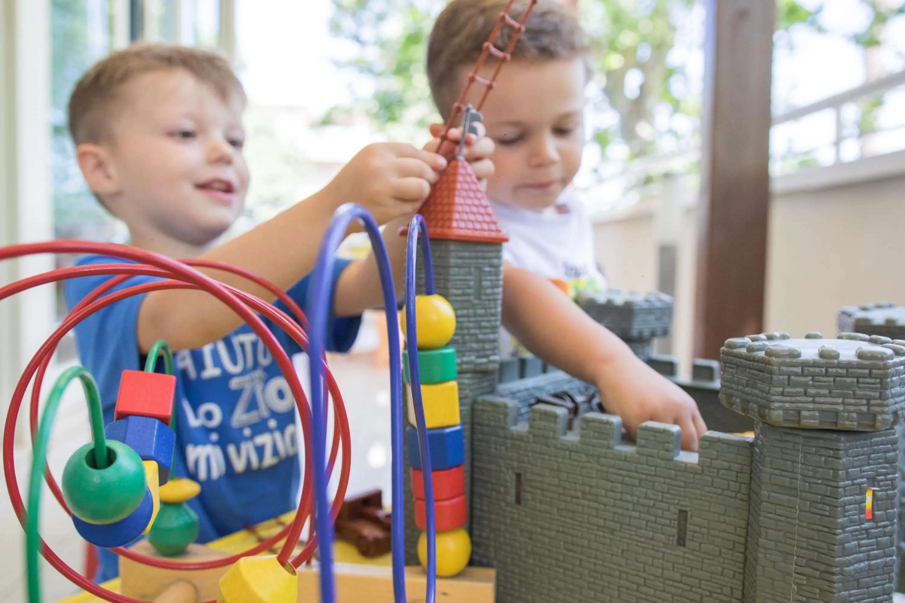 Children play ground in Hotel Solidea