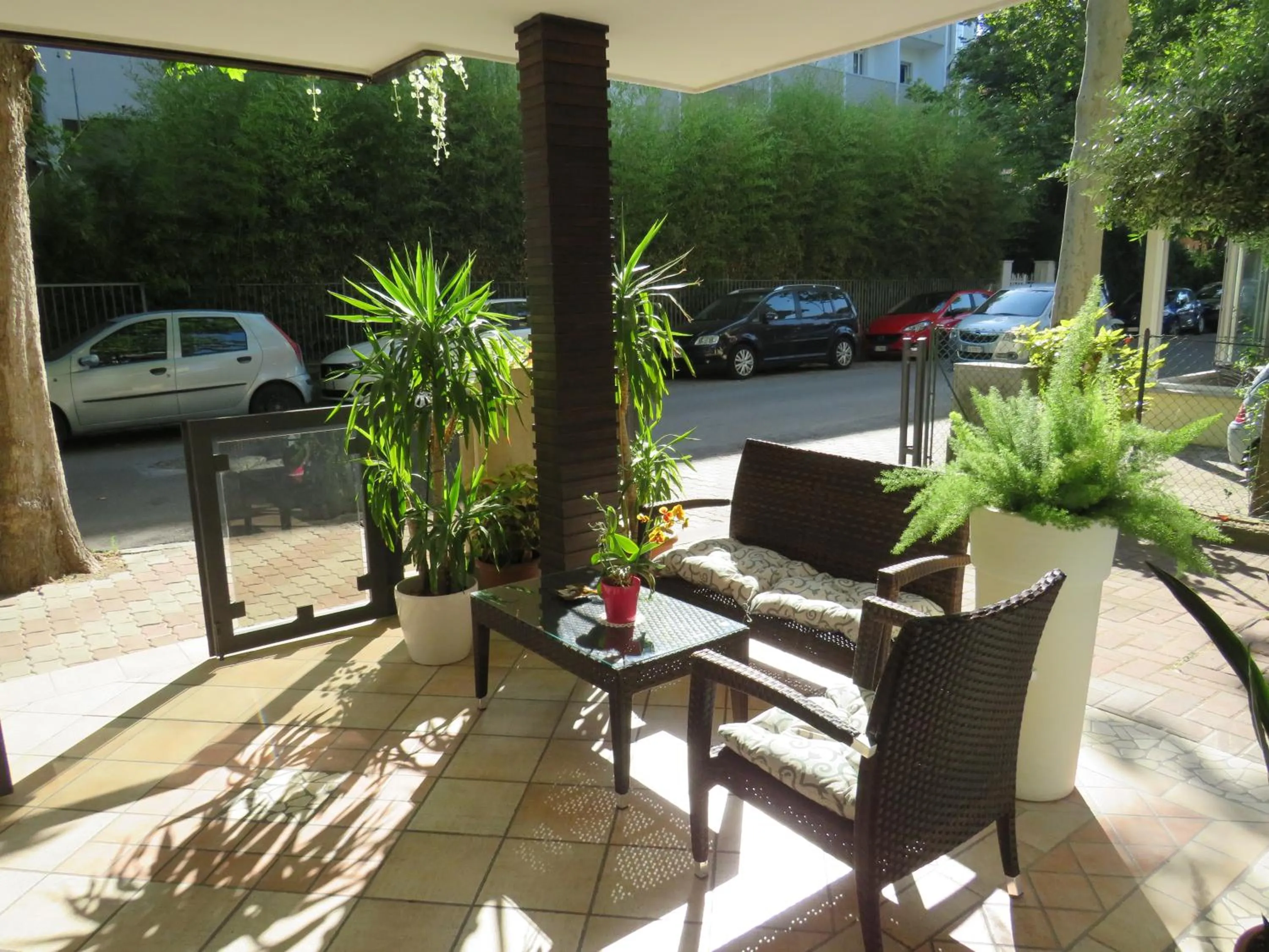 Facade/entrance in Hotel Solidea