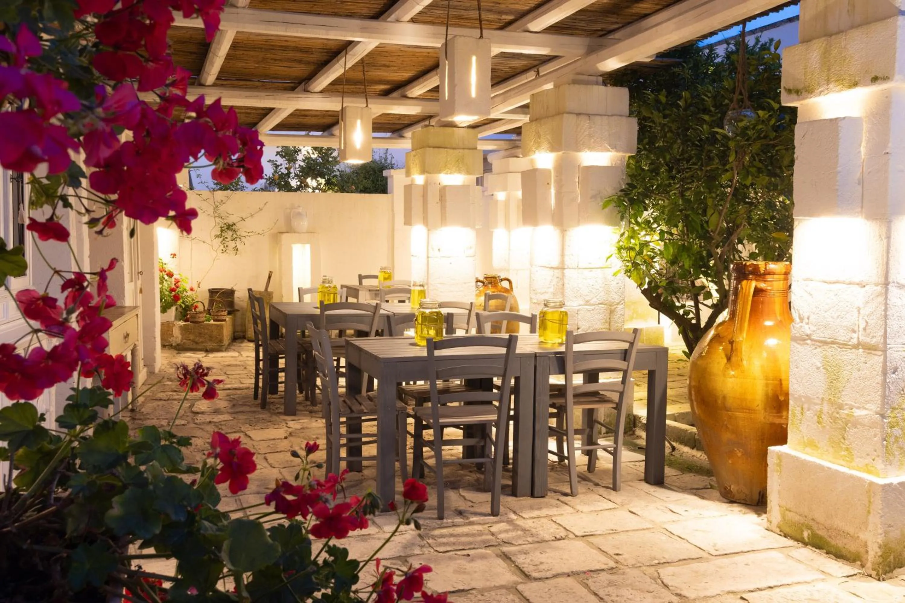 Restaurant/places to eat in Masseria Messapia Wine Resort & Spa Salento