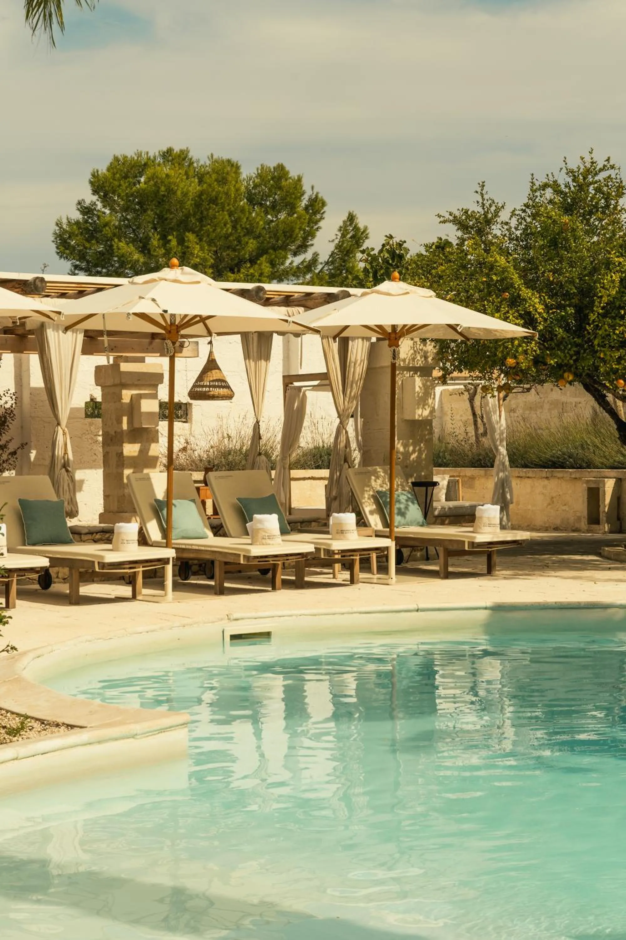 Swimming pool in Masseria Messapia Wine Resort & Spa Salento