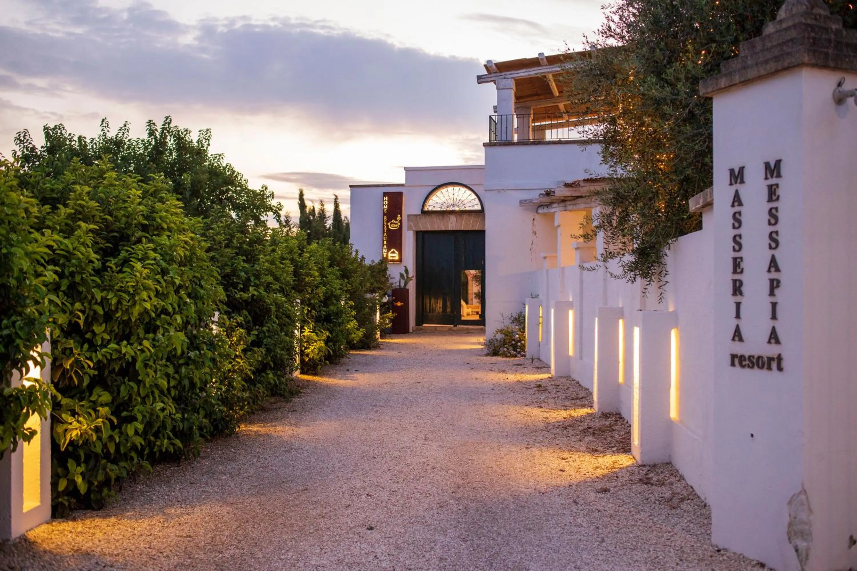 Property building in Masseria Messapia Wine Resort & Spa Salento