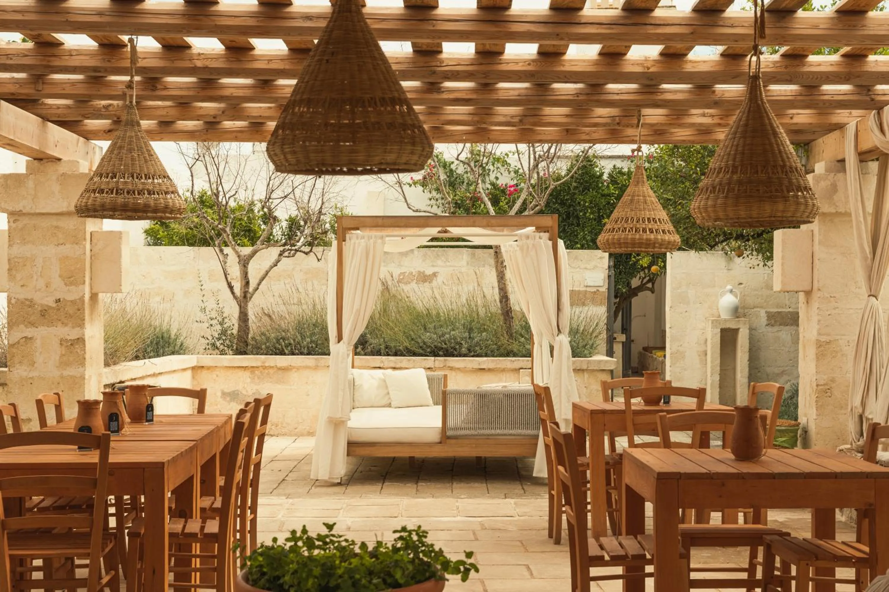 Restaurant/places to eat in Masseria Messapia Wine Resort & Spa Salento