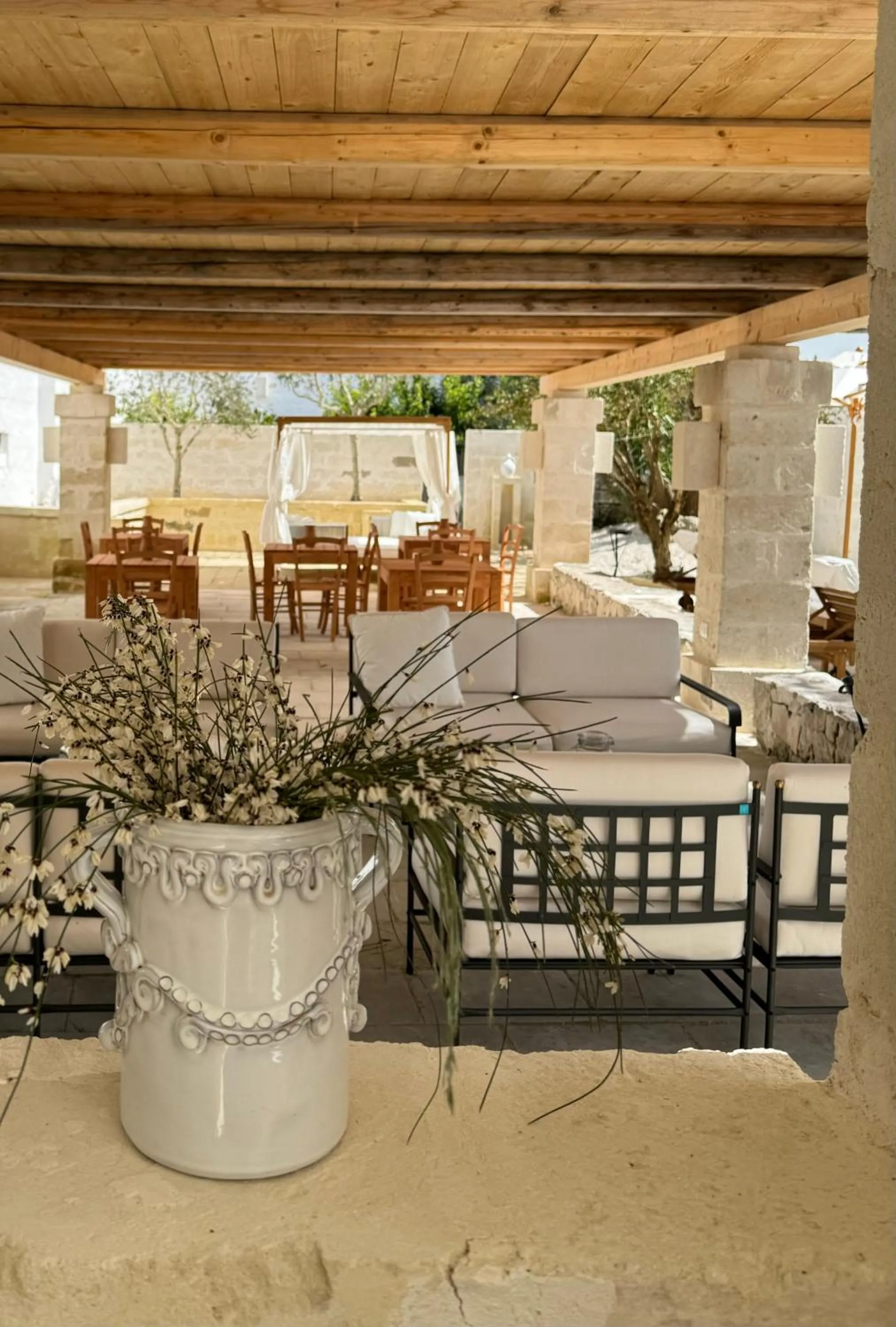 Restaurant/places to eat in Masseria Messapia Wine Resort & Spa Salento
