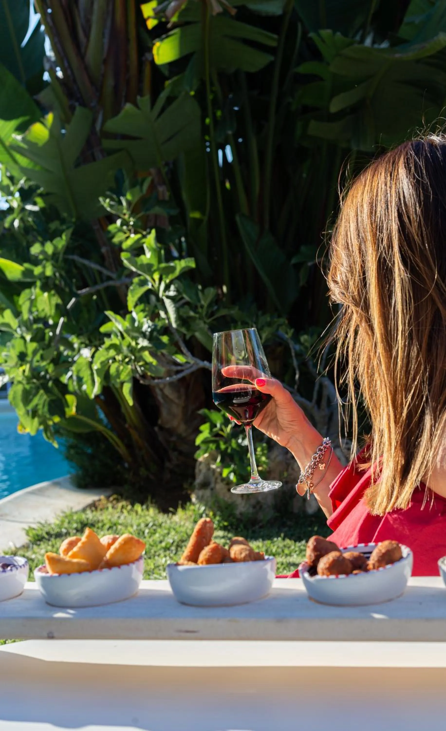 Swimming pool in Masseria Messapia Wine Resort & Spa Salento