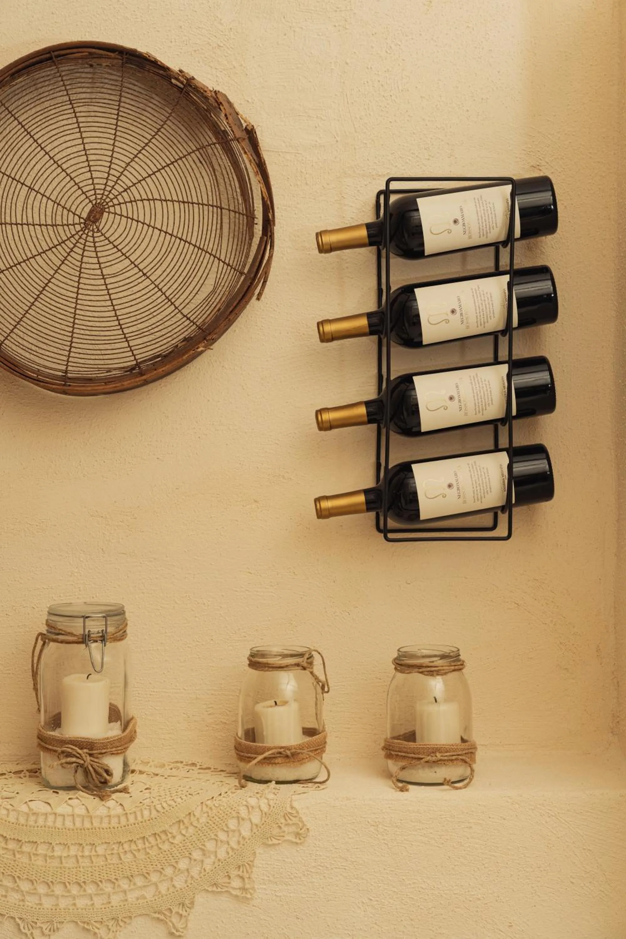 Decorative detail in Masseria Messapia Wine Resort & Spa Salento