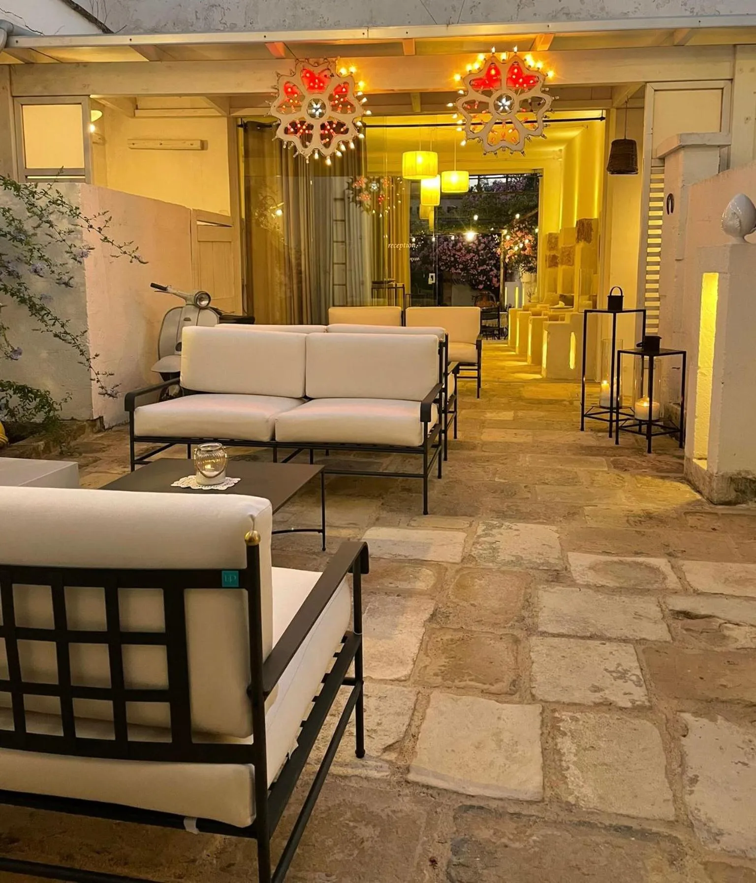 Lobby or reception in Masseria Messapia Wine Resort & Spa Salento