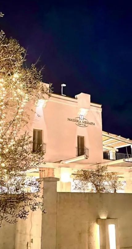 Property building in Masseria Messapia Wine Resort & Spa Salento