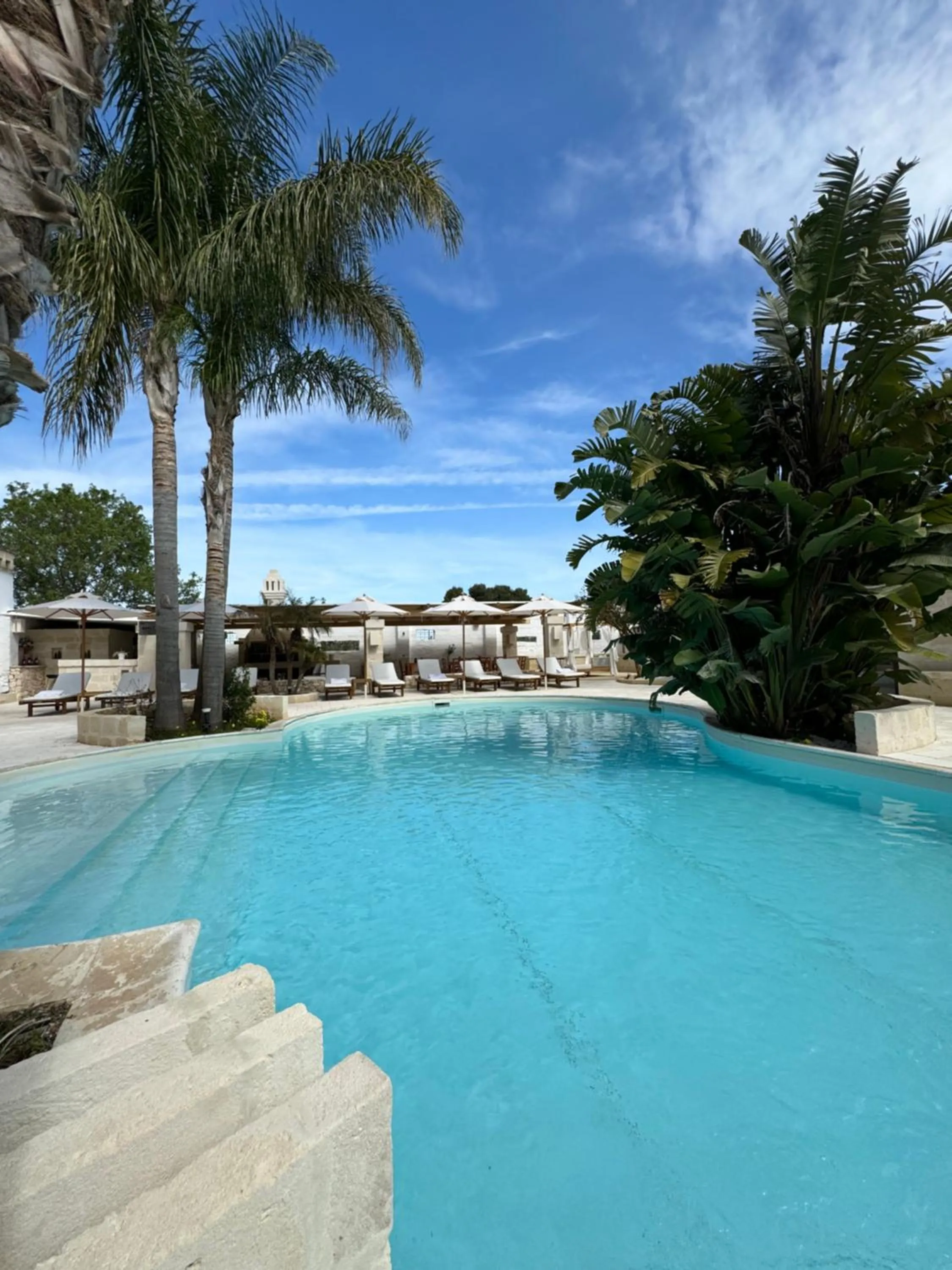 Swimming pool in Masseria Messapia Wine Resort & Spa Salento