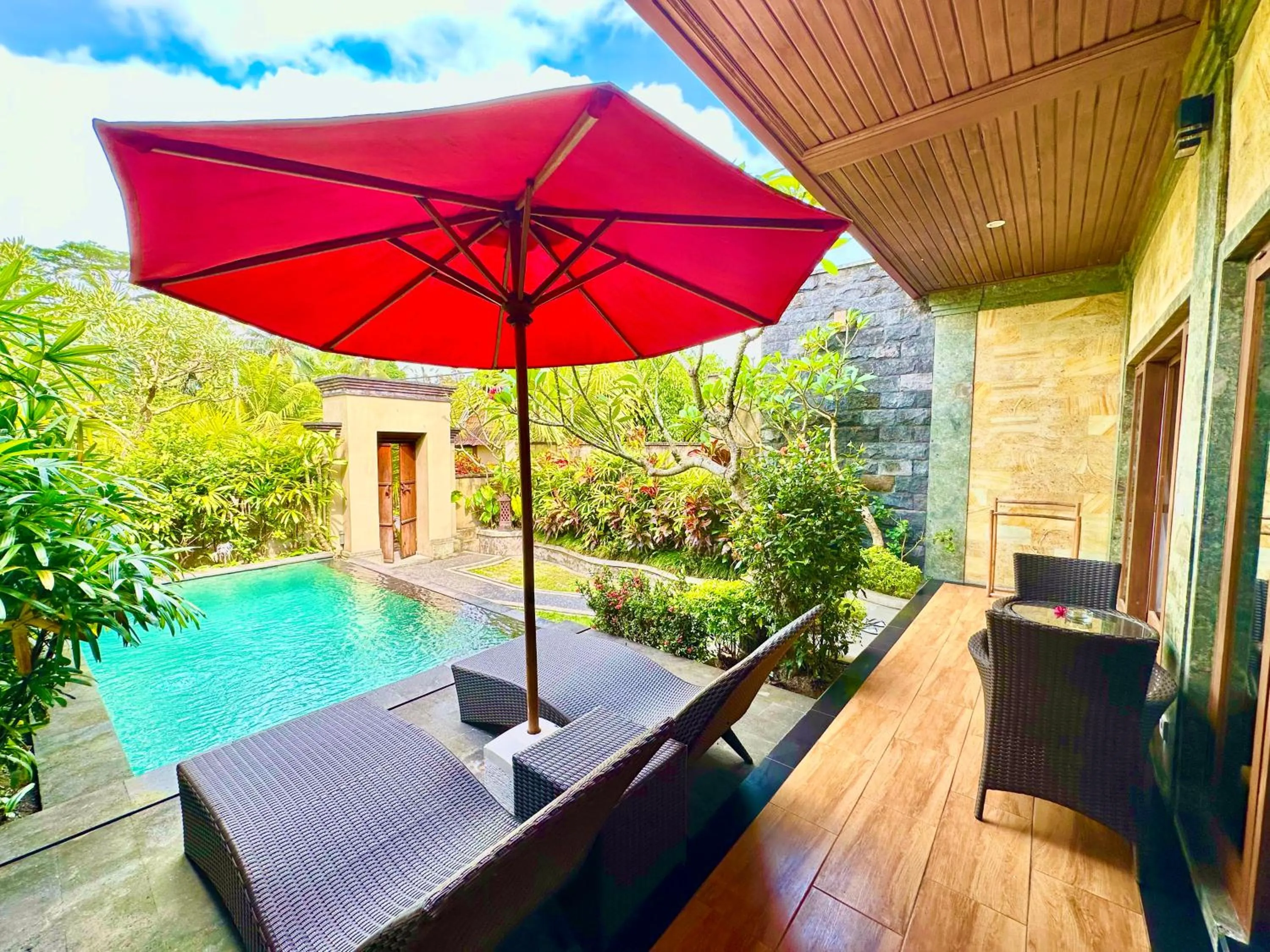sunbed in Dupa Ubud
