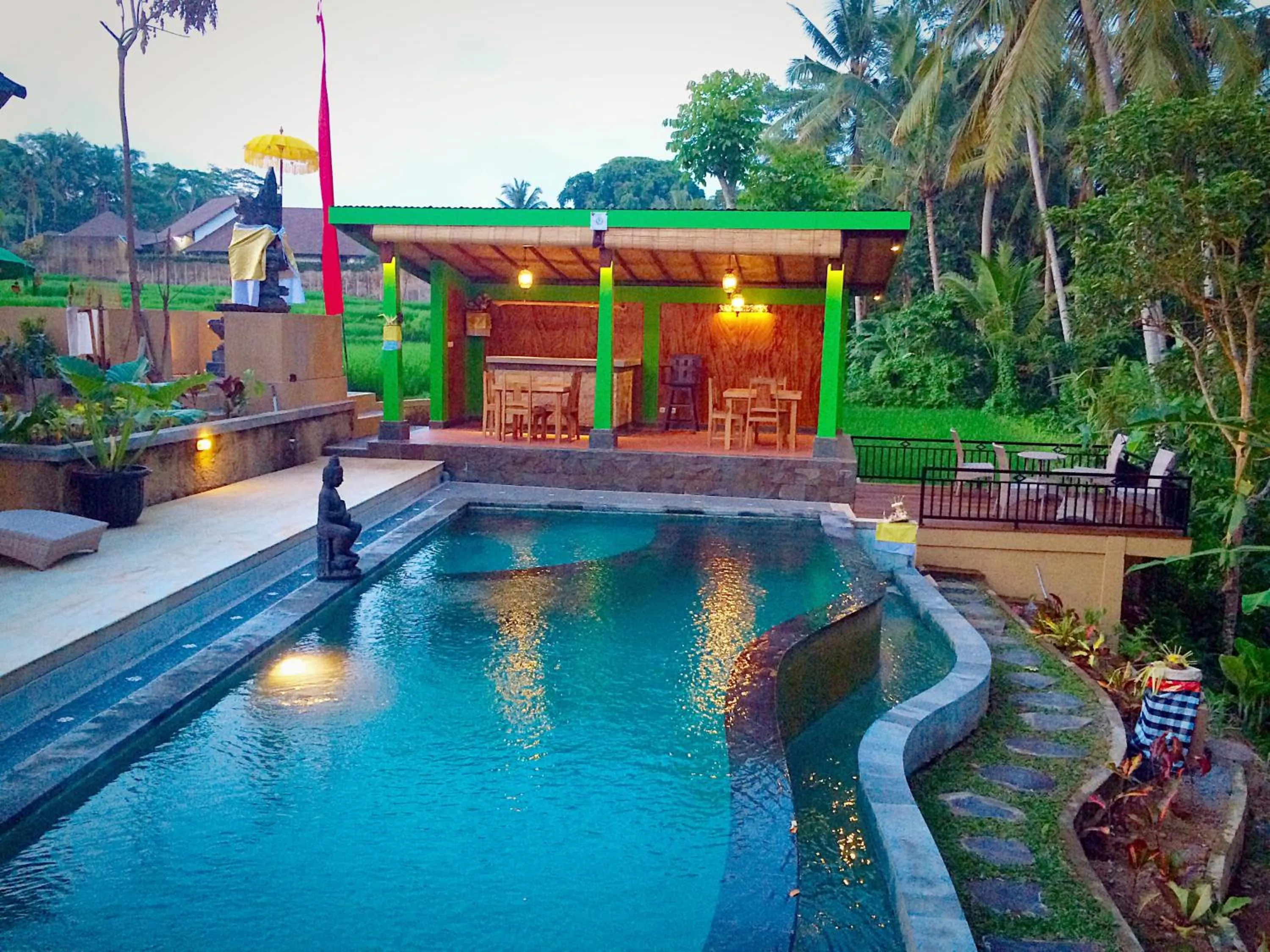Pool view in Dupa Ubud