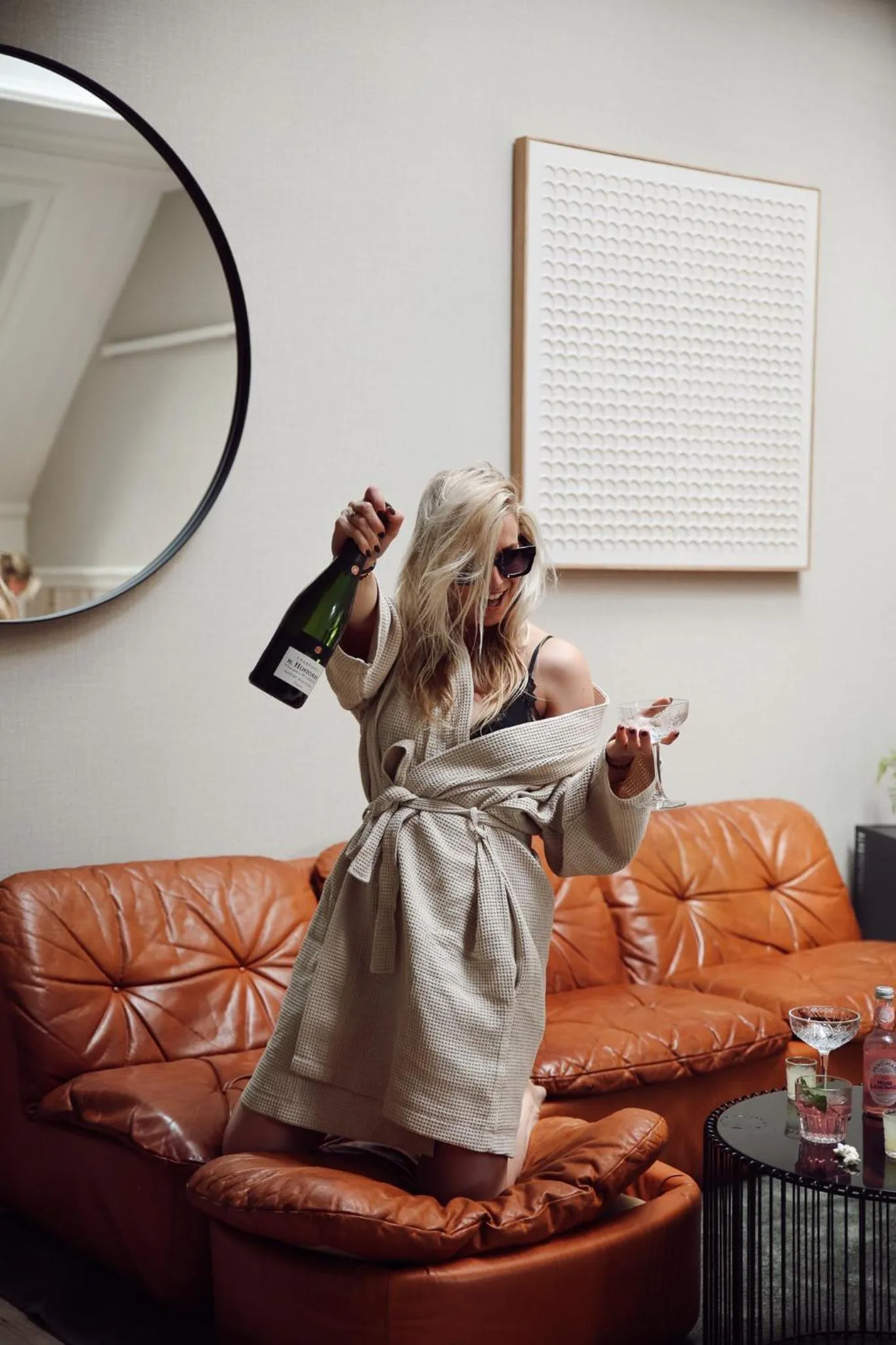 Seating area in Hotel Botanique Breda