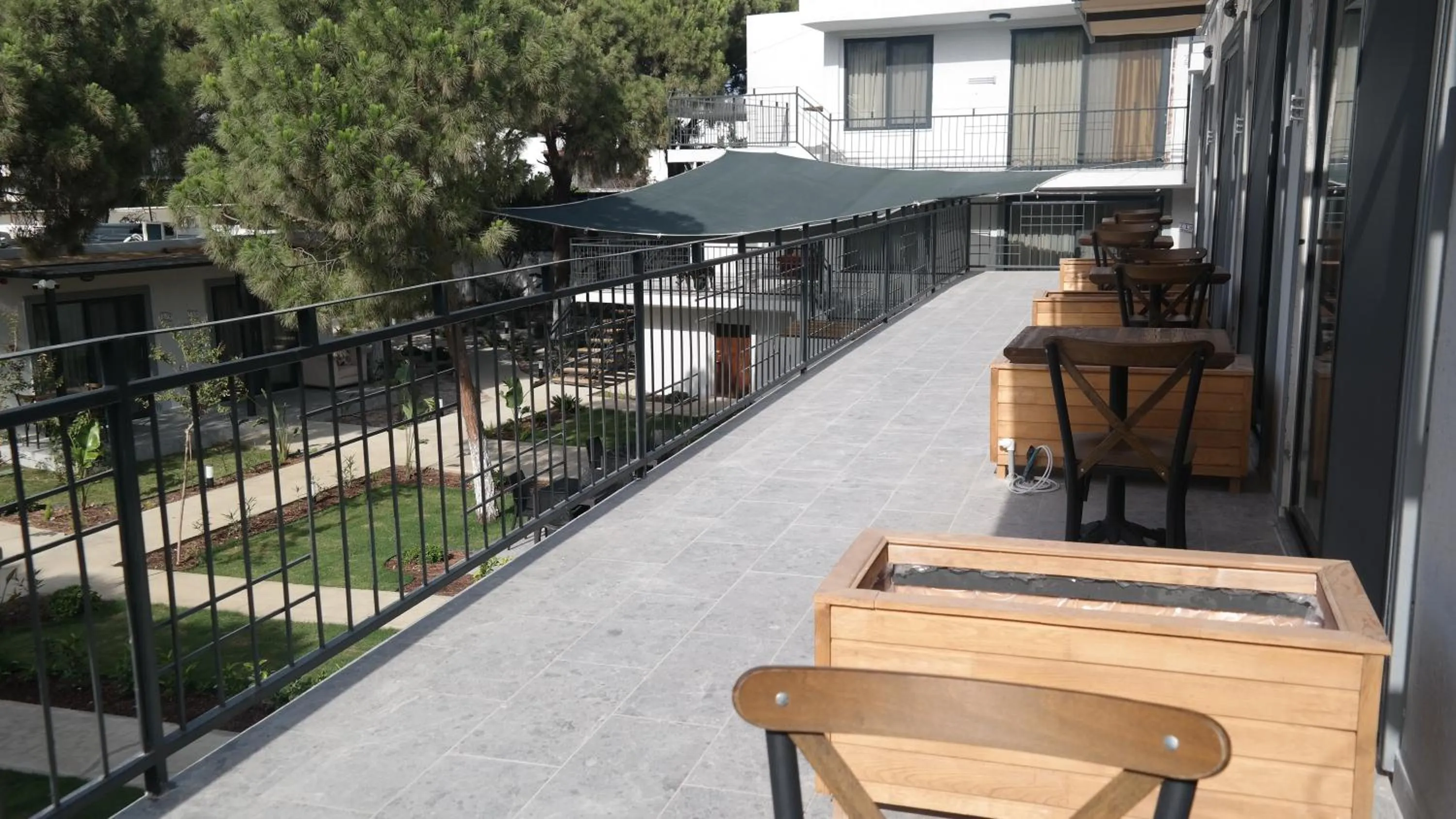 Balcony/Terrace in ByAKKAN HOTEL