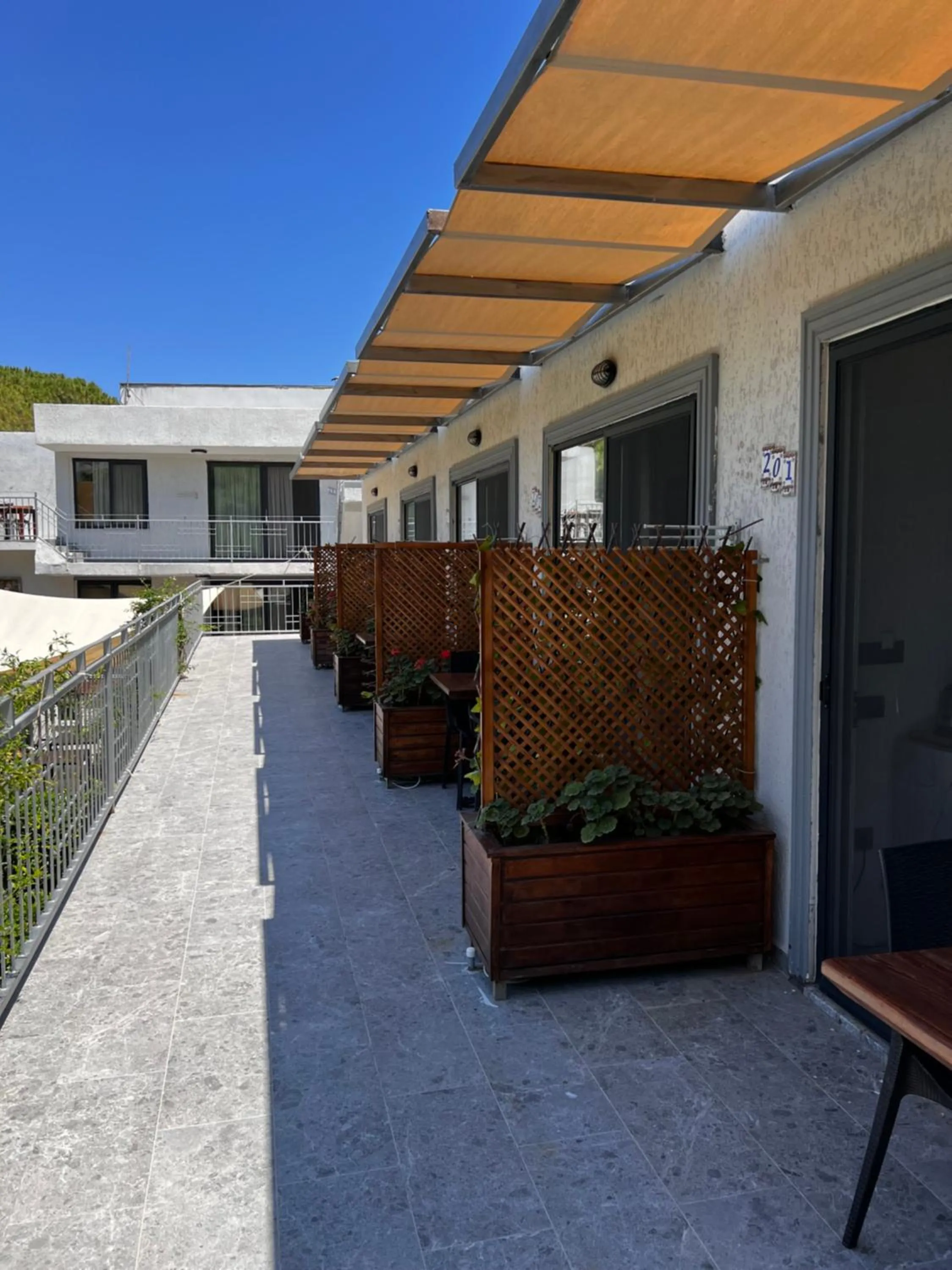 Balcony/Terrace in ByAKKAN HOTEL