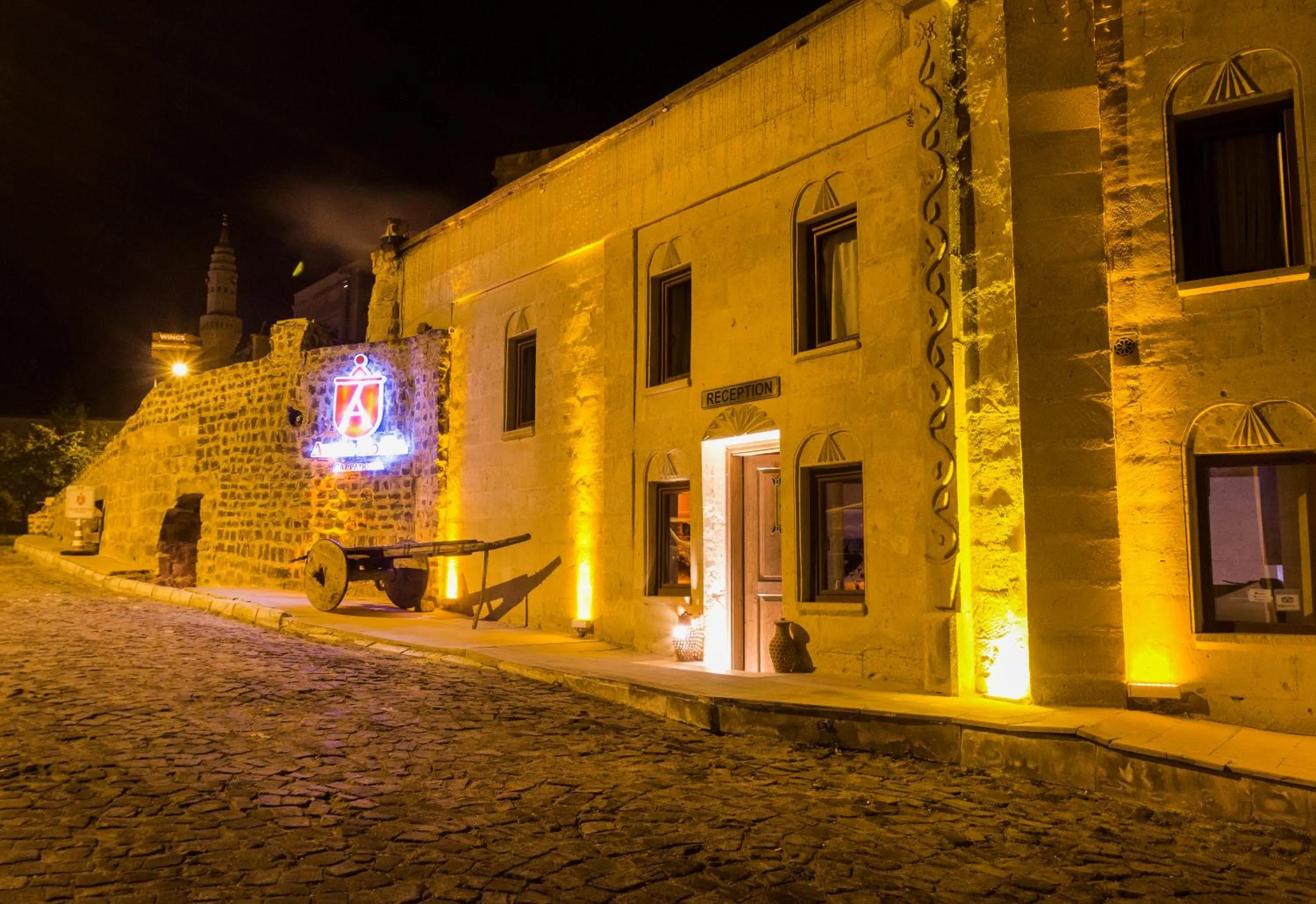 Facade/entrance in Aden Hotel Cappadocia