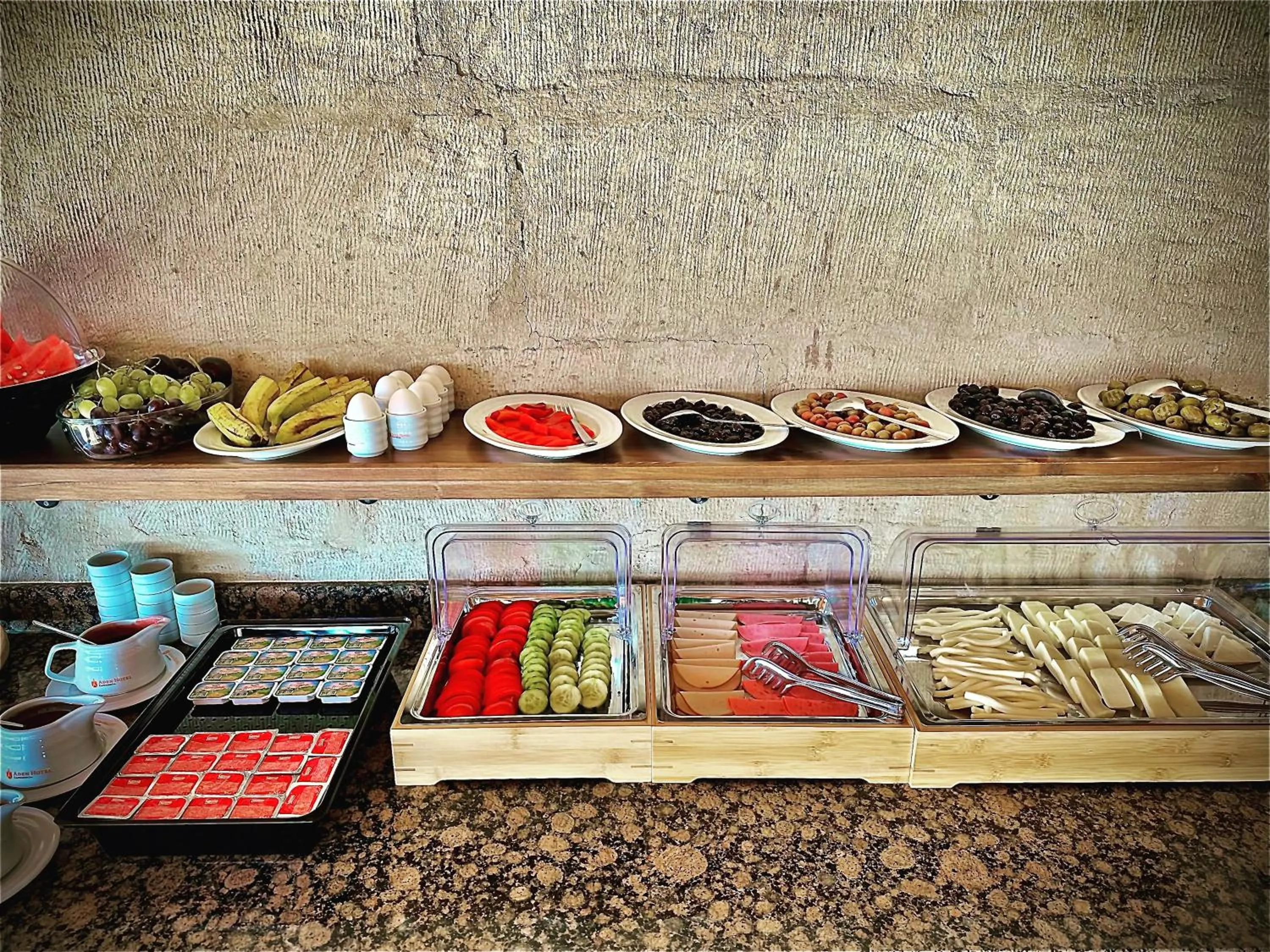 Breakfast in Aden Hotel Cappadocia