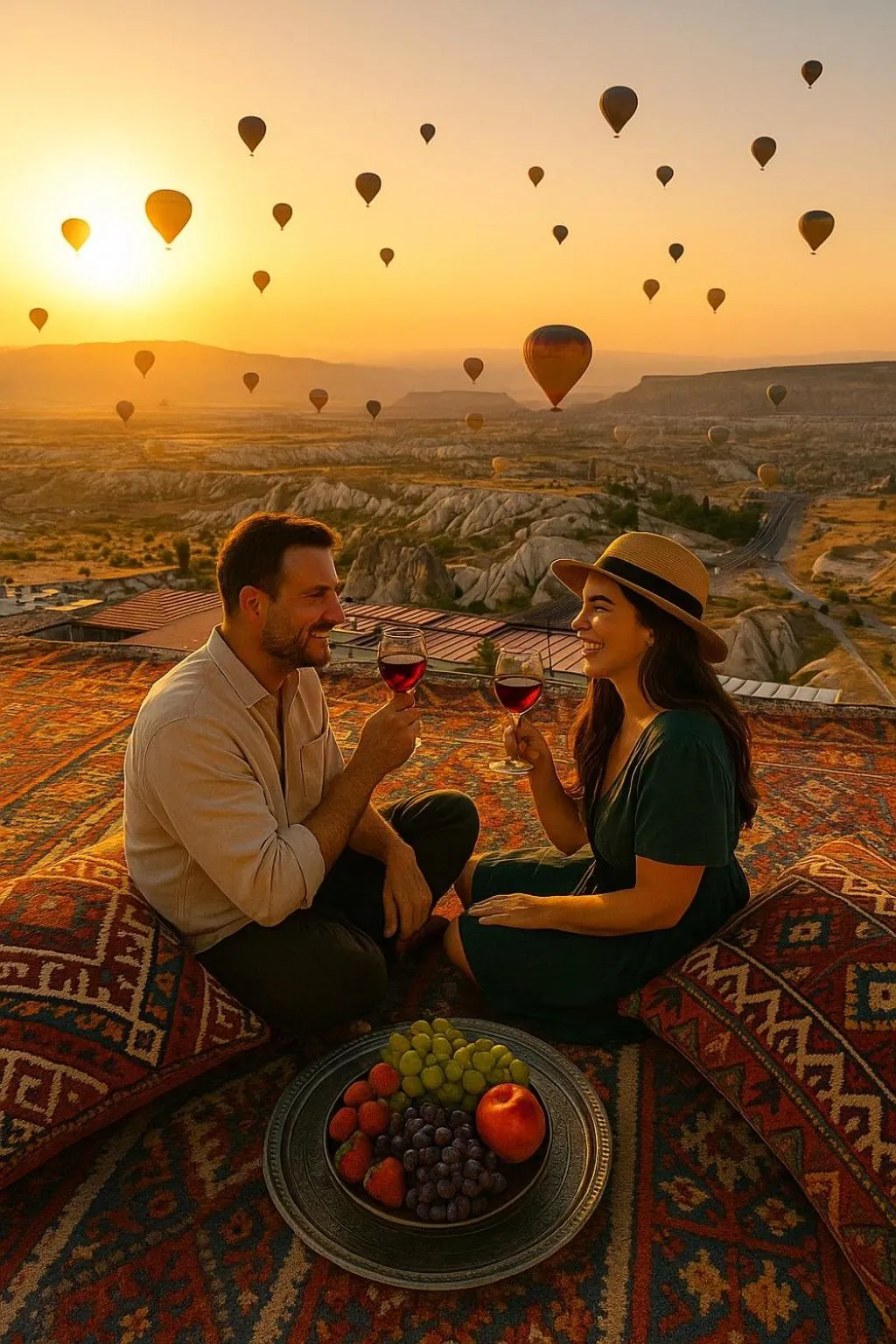 Sunrise in Aden Hotel Cappadocia
