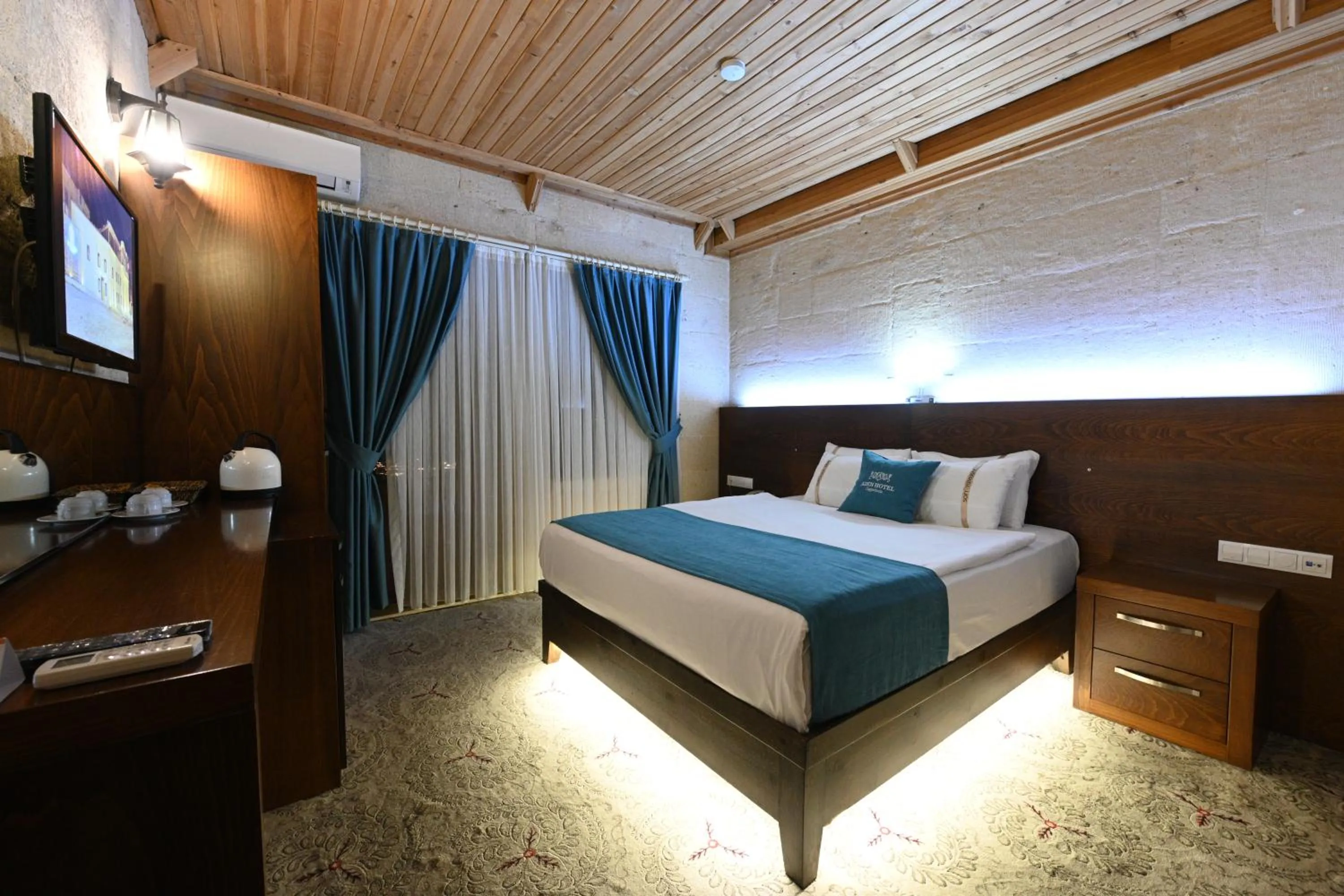 Bed in Aden Hotel Cappadocia