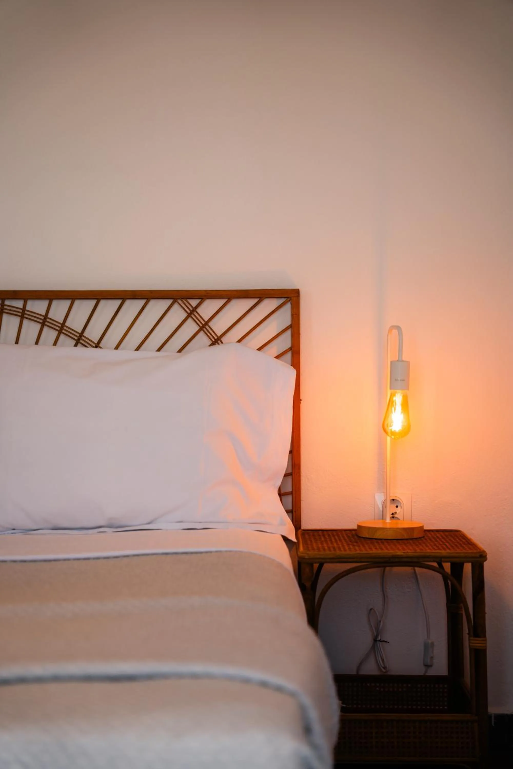 Bed in Divino Suites