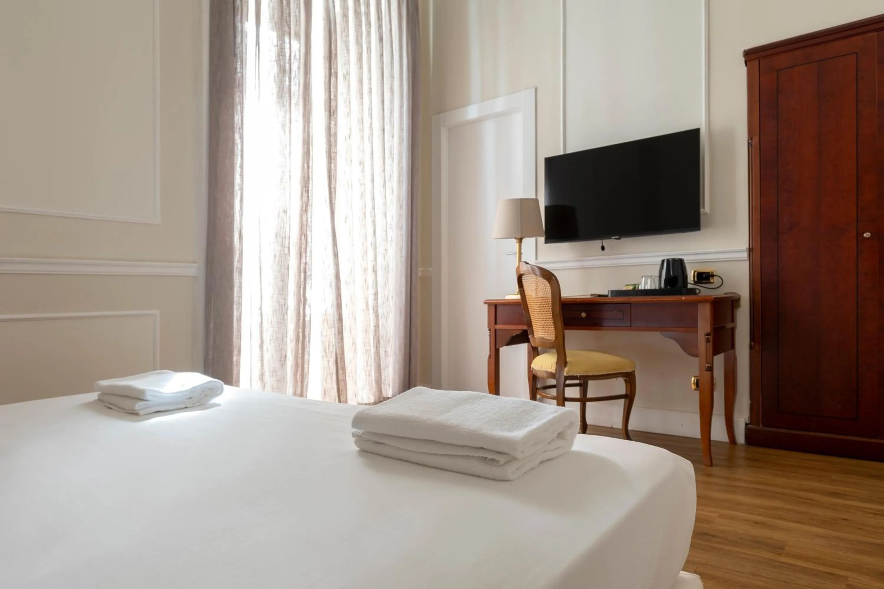 Bed in Napolit'amo Hotel Principe