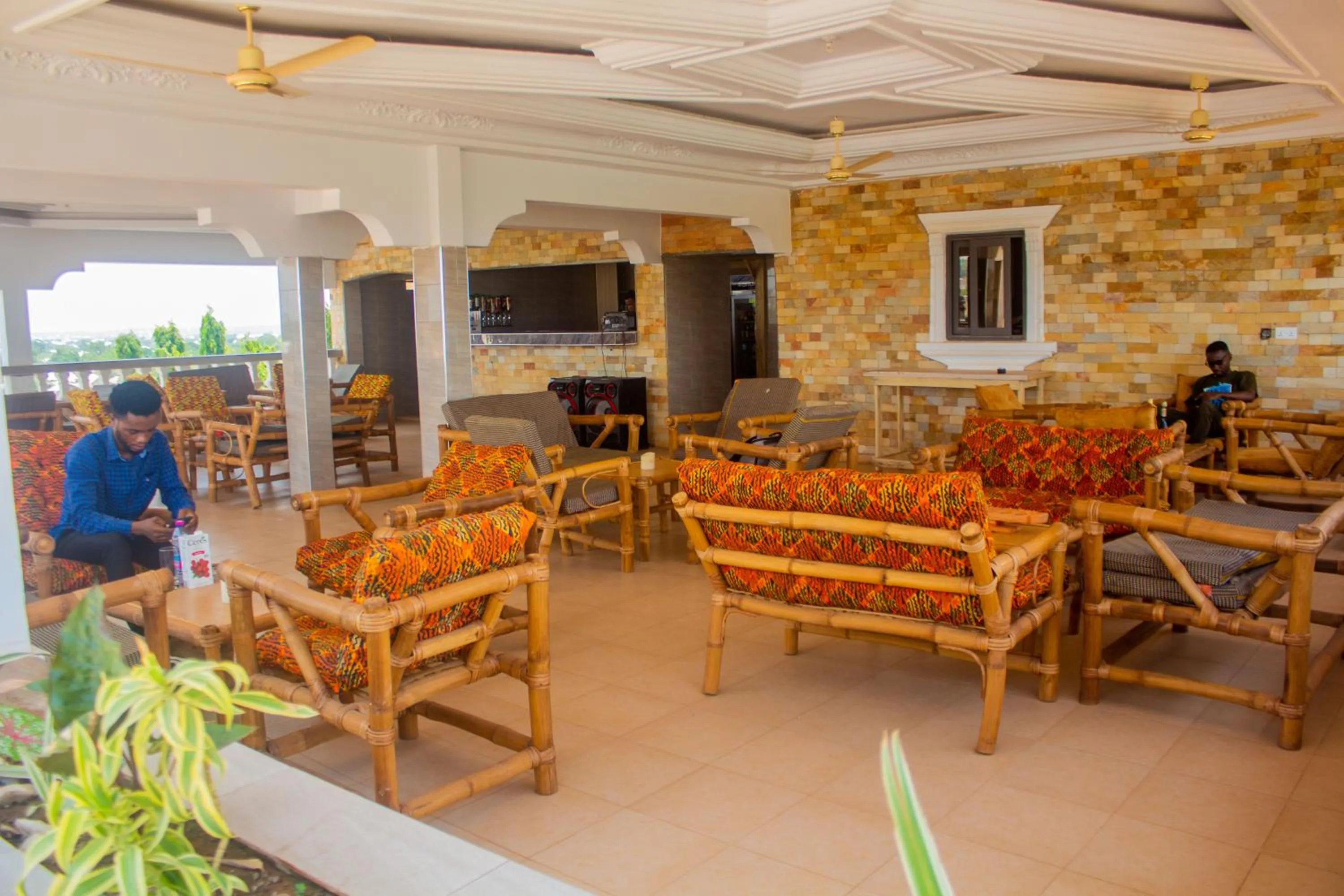 Balcony/Terrace in Ruk's Hotel