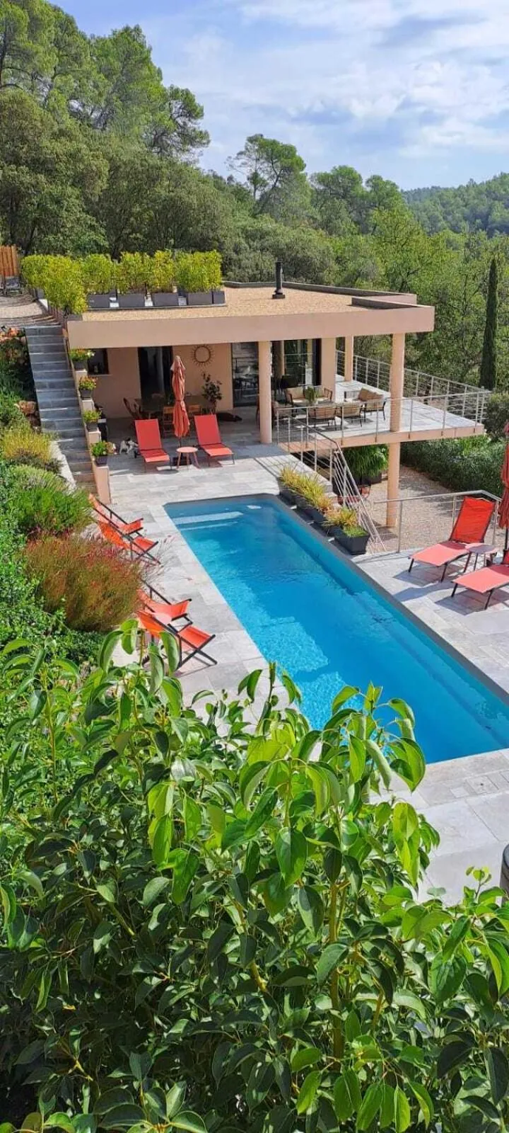 View (from property/room) in Les Hauts du Peireguier