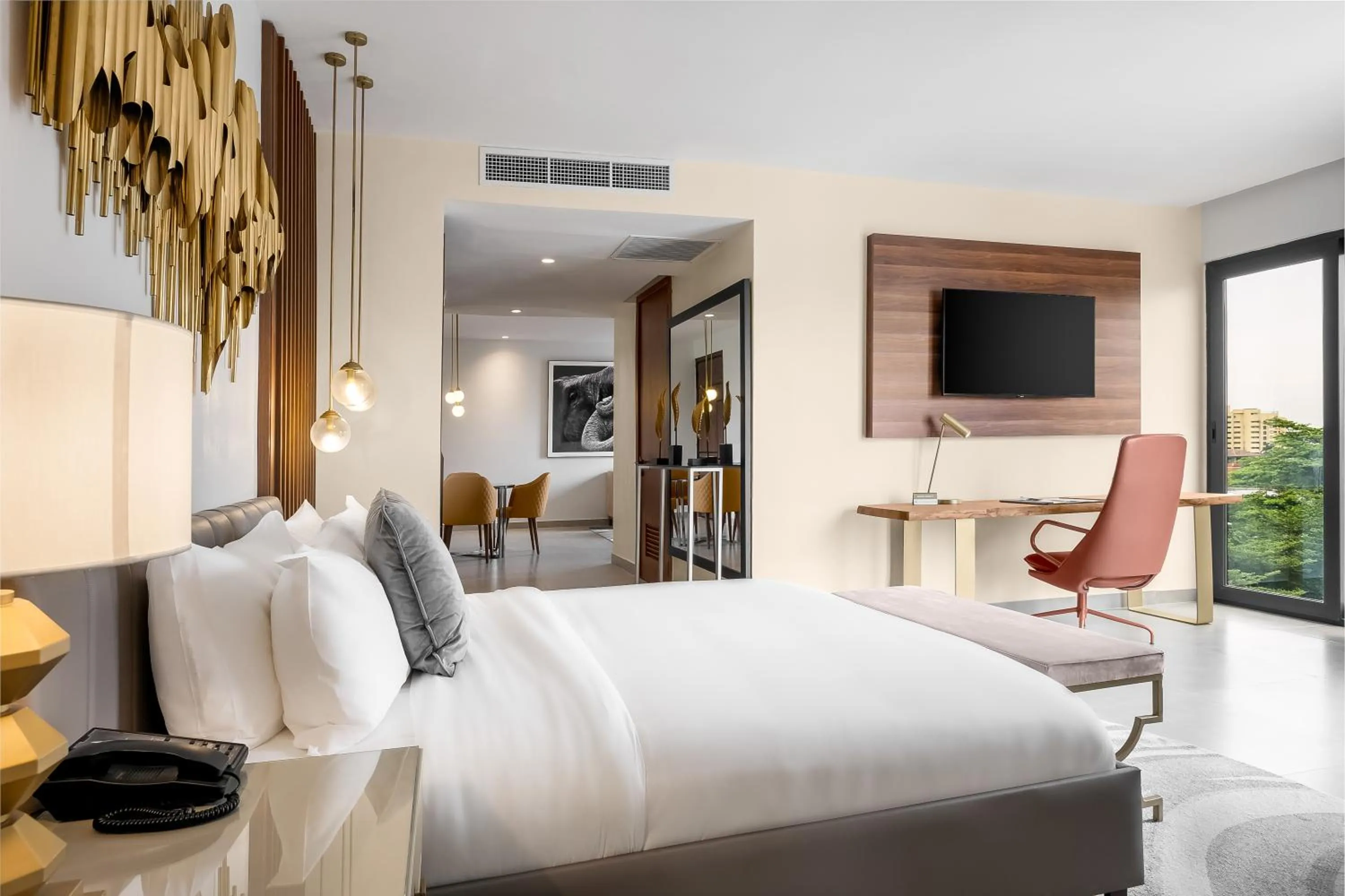 Bed in The Art Hotel