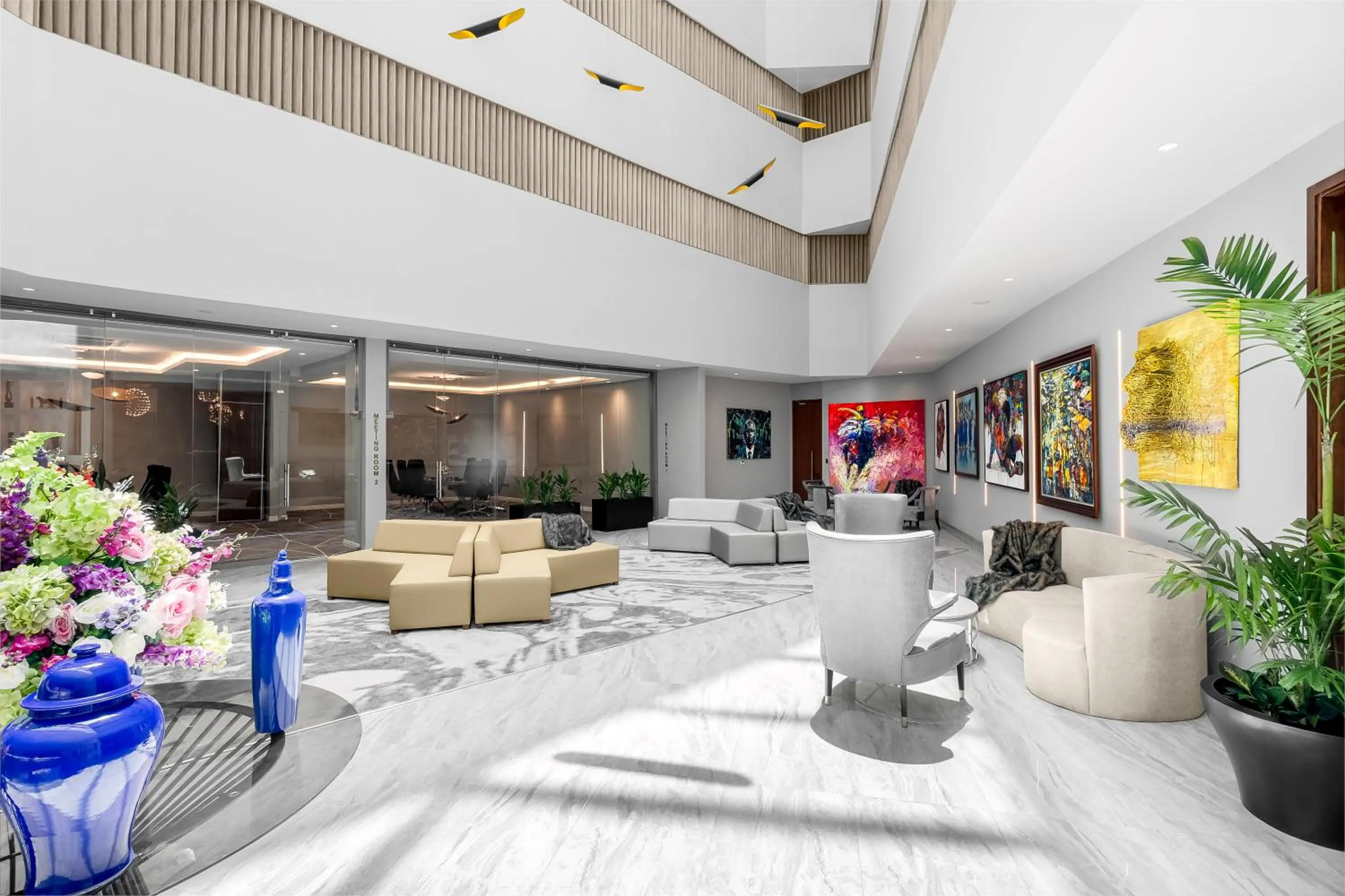 Lobby or reception in The Art Hotel