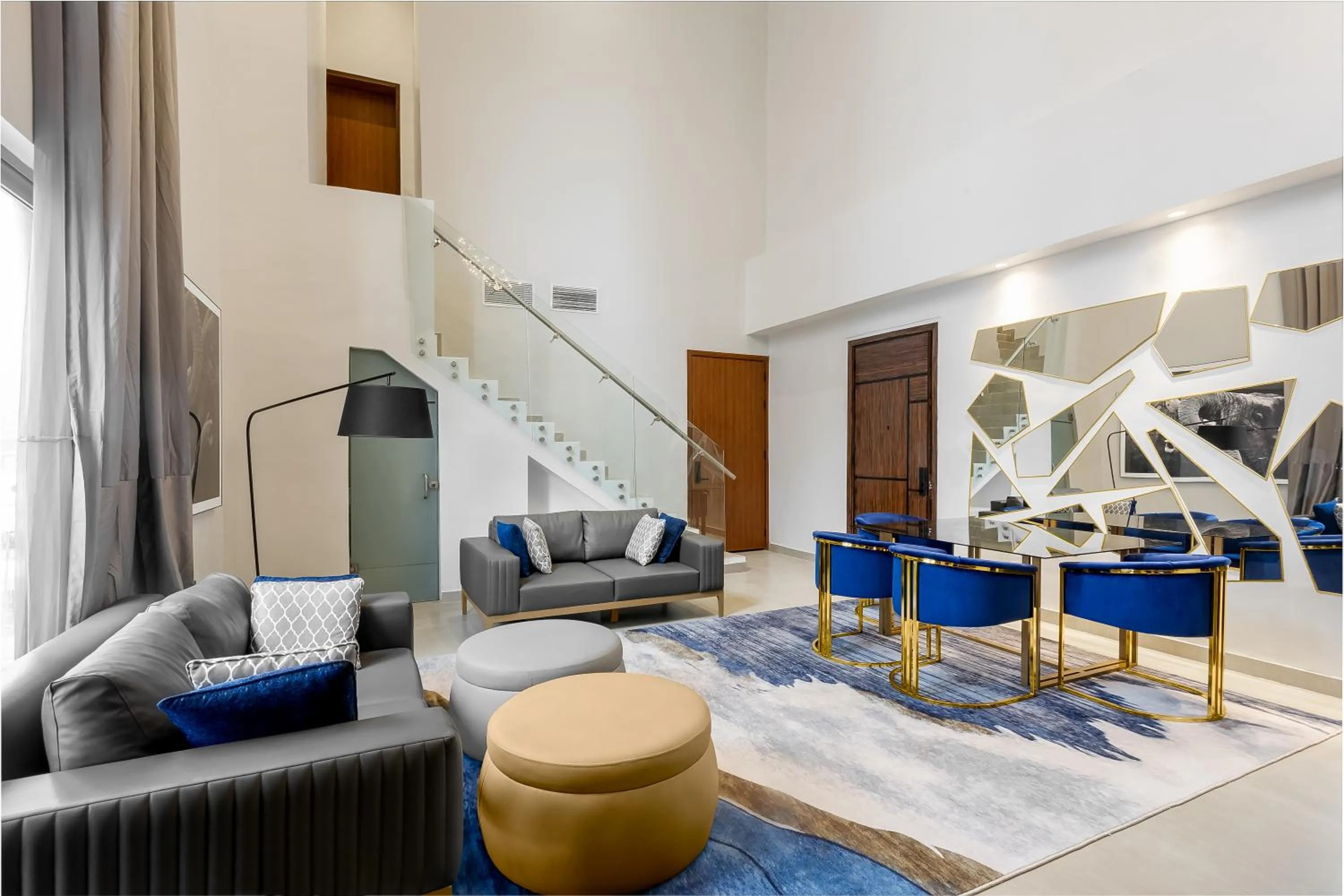 Living room in The Art Hotel