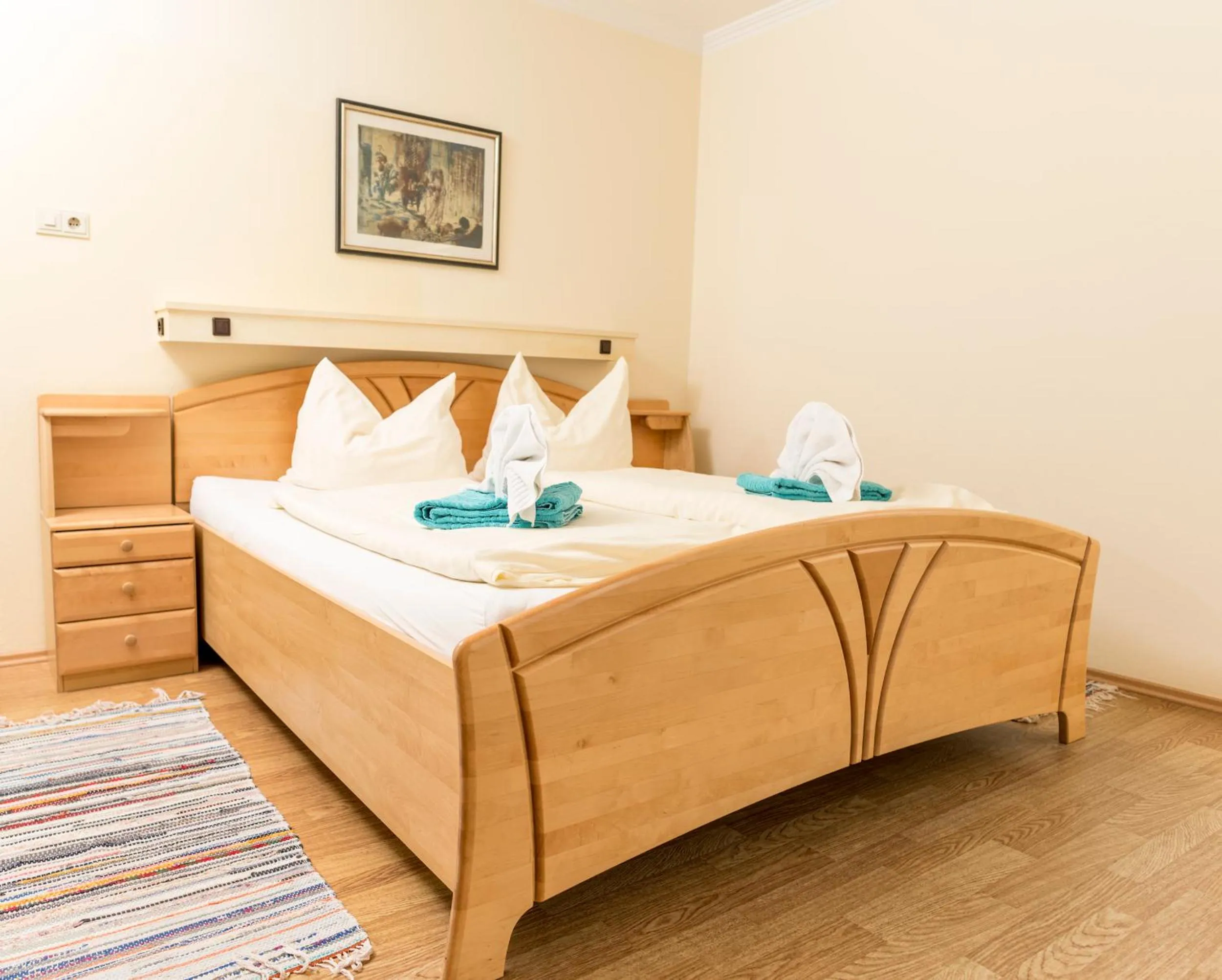 Bedroom, Bed in Gasthof Pension Rabl