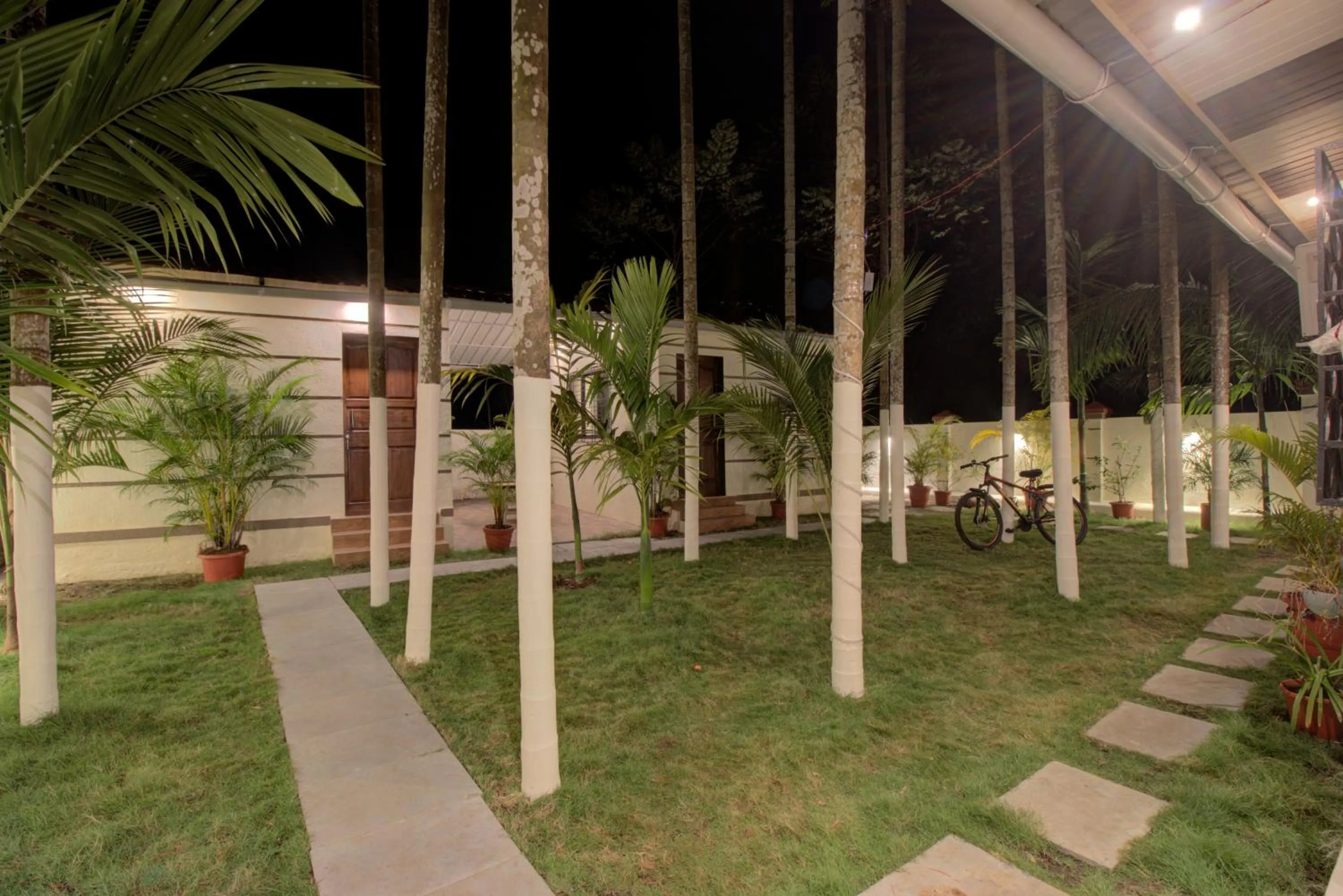 Garden view in Hotel Snehaprabha - Near to Nagaon Beach Alibaug
