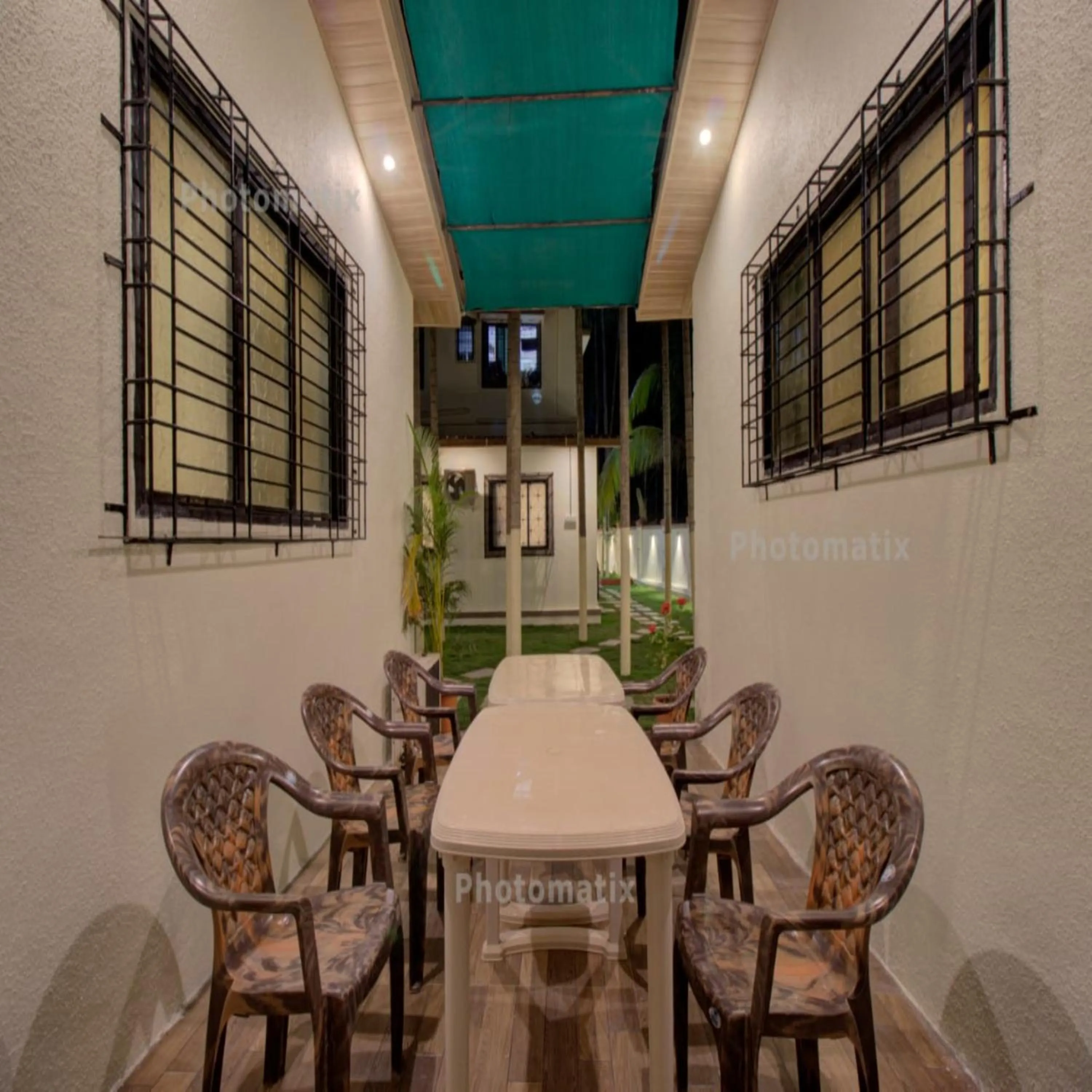 Seating area in Hotel Snehaprabha - Near to Nagaon Beach Alibaug