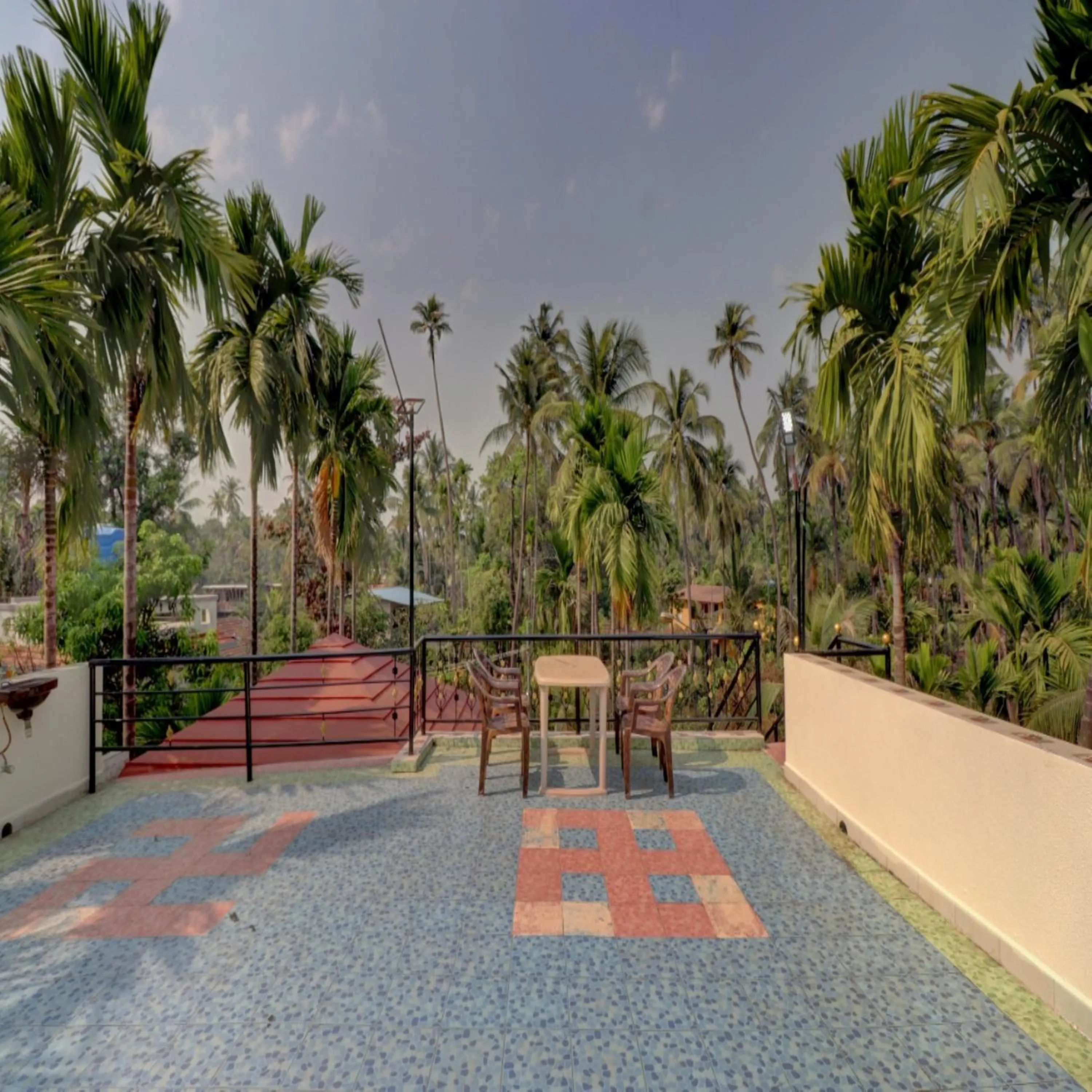 Balcony/Terrace in Hotel Snehaprabha - Near to Nagaon Beach Alibaug