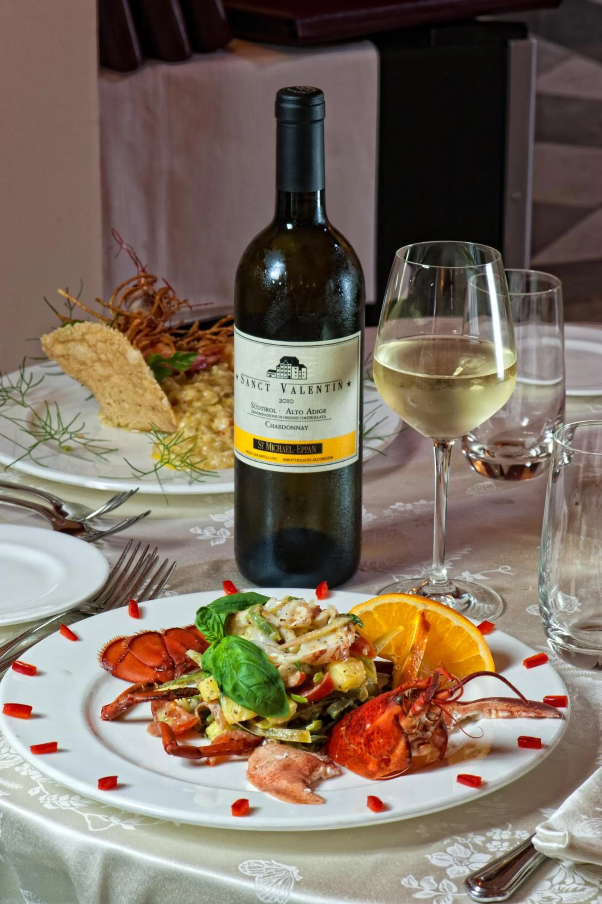 Food and drinks in Hotel San Giorgio