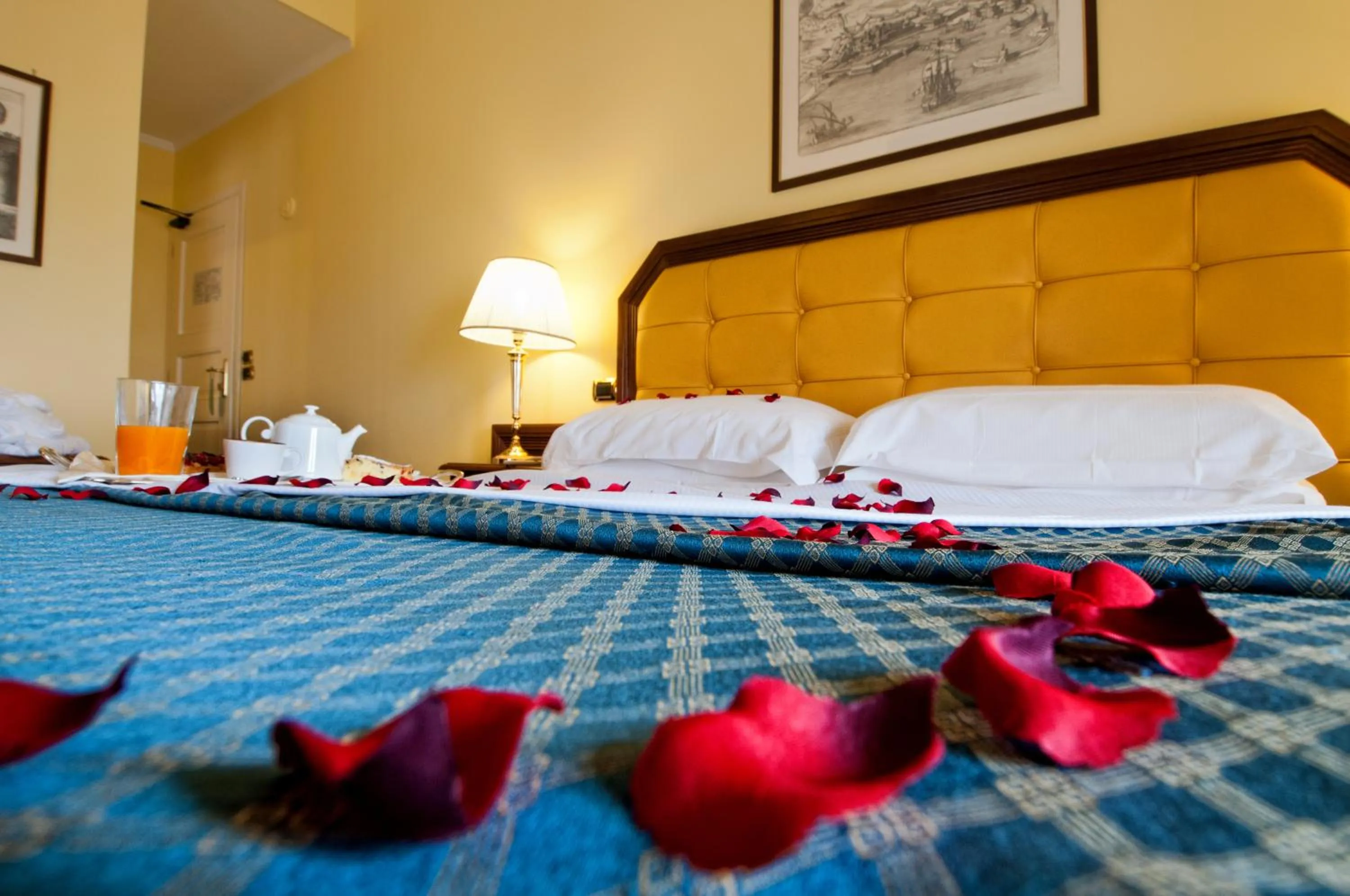 Bed in Hotel San Giorgio