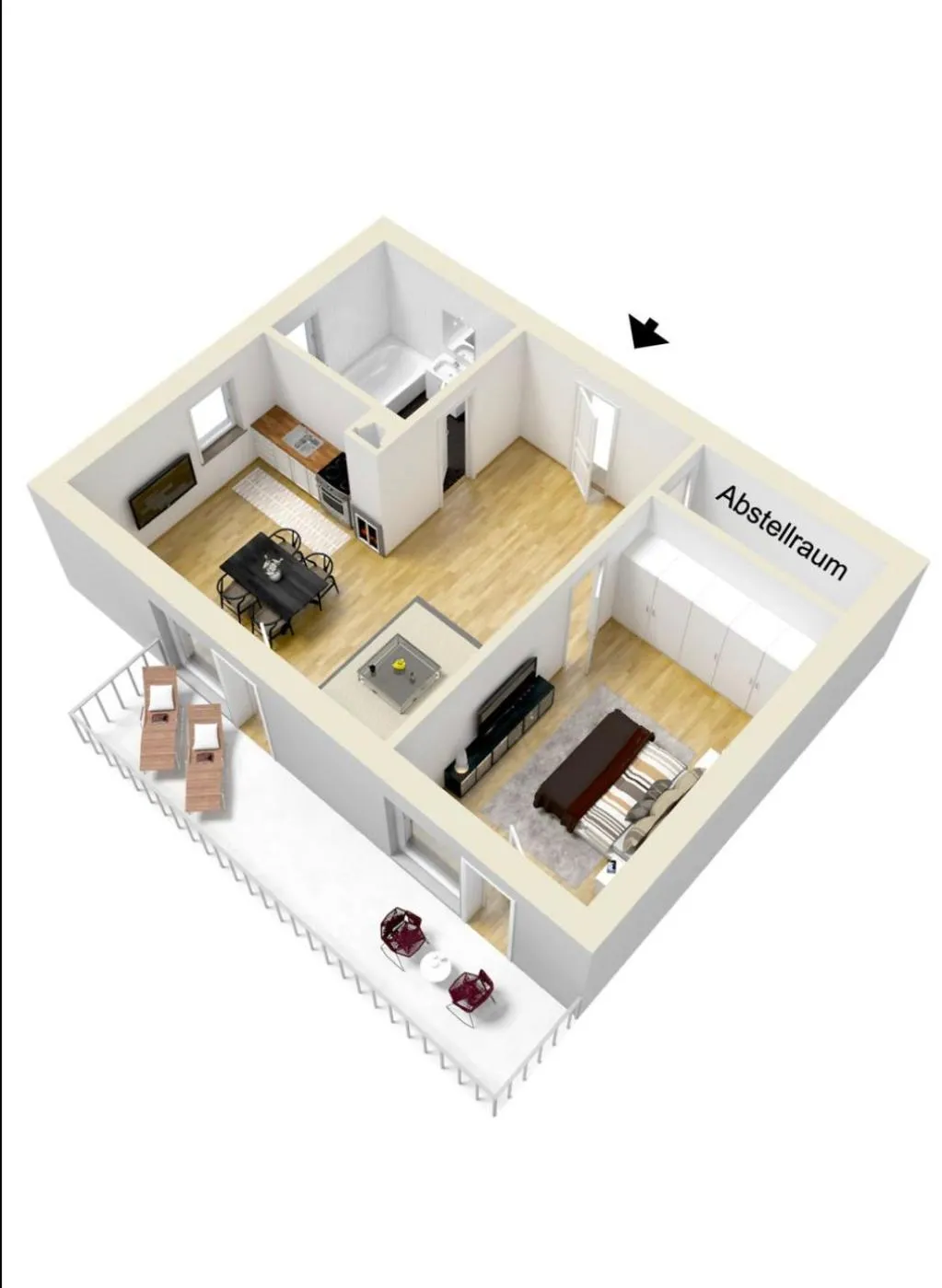 Floor plan in Mensel City 2